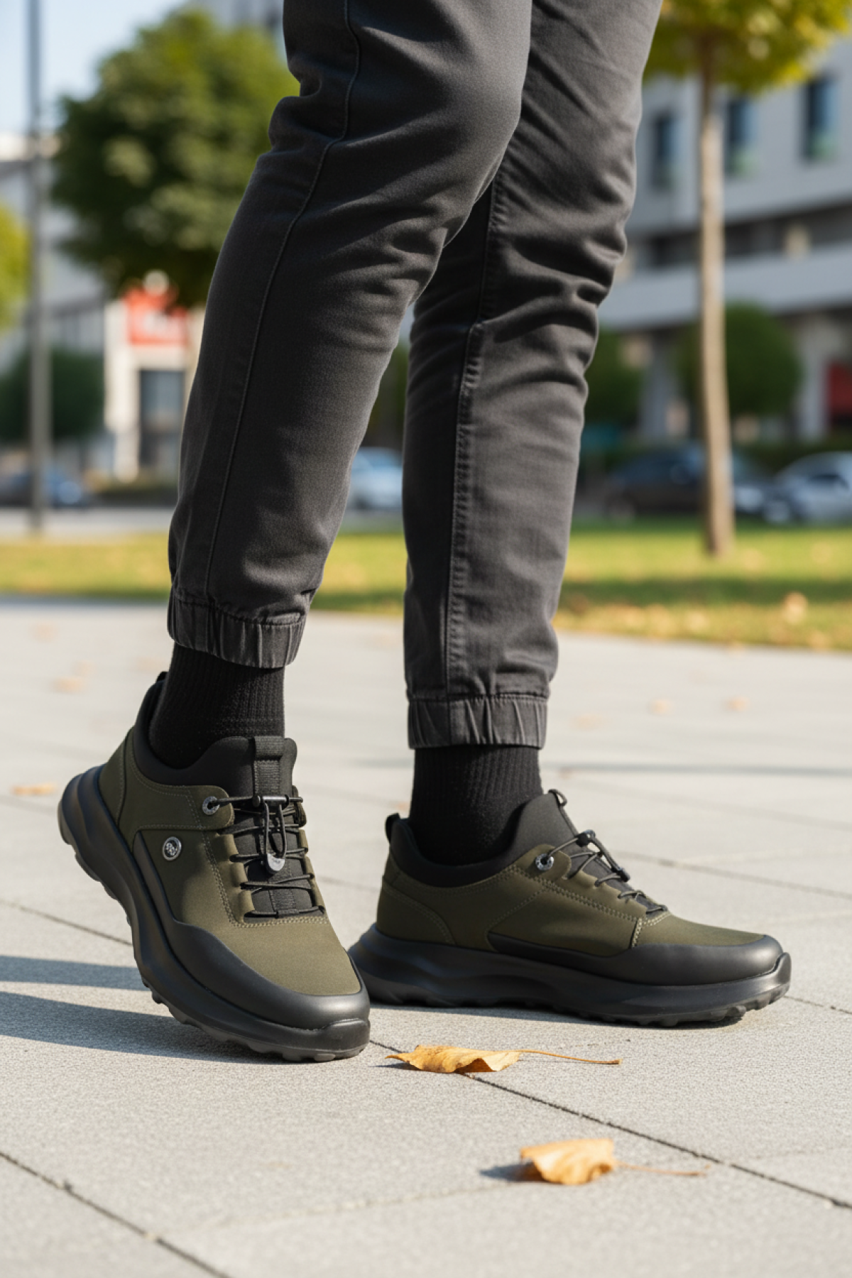 INCI GRANT 5PR Haki Erkek Spor Ayakkabı - Görsel 3