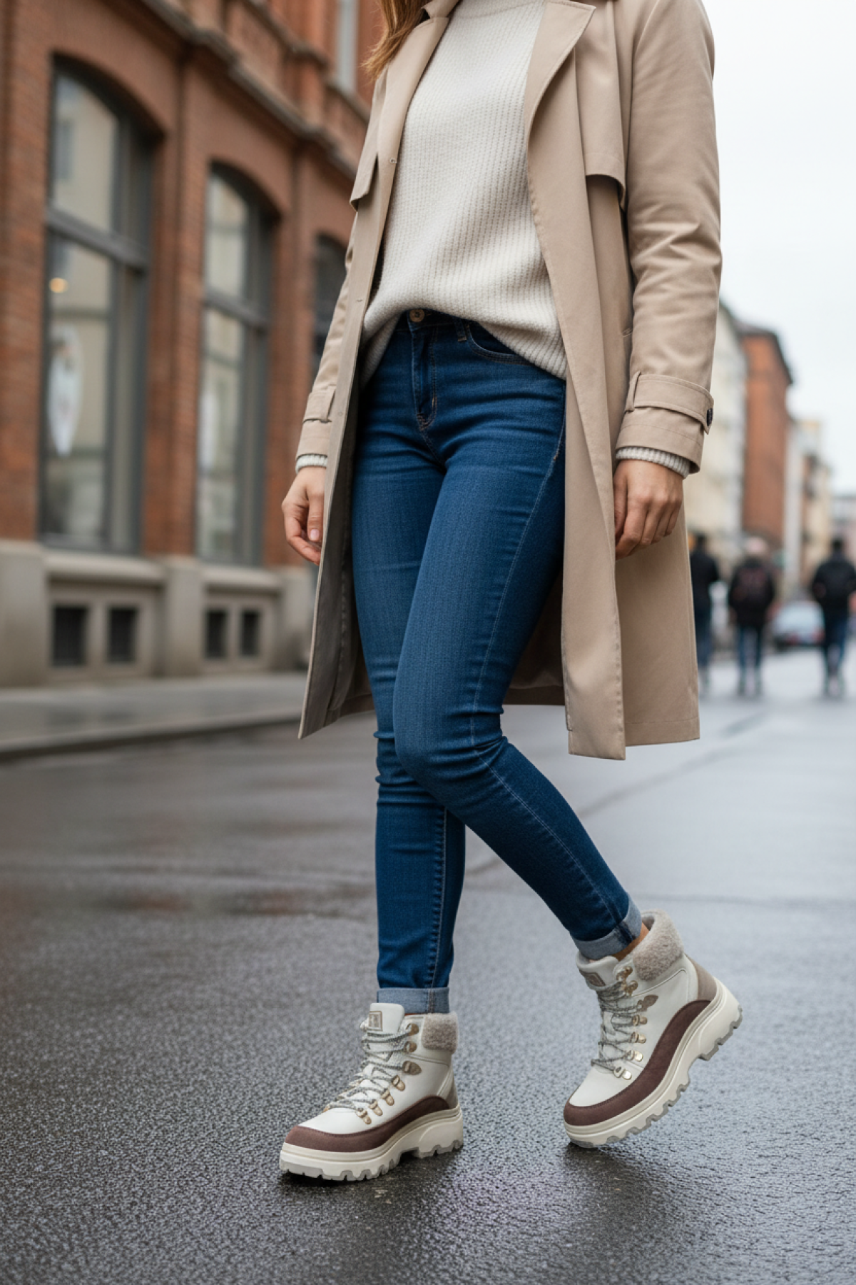 Lumberjack JENNIE 5PR Bej Kadın Worker Bot - Görsel 3