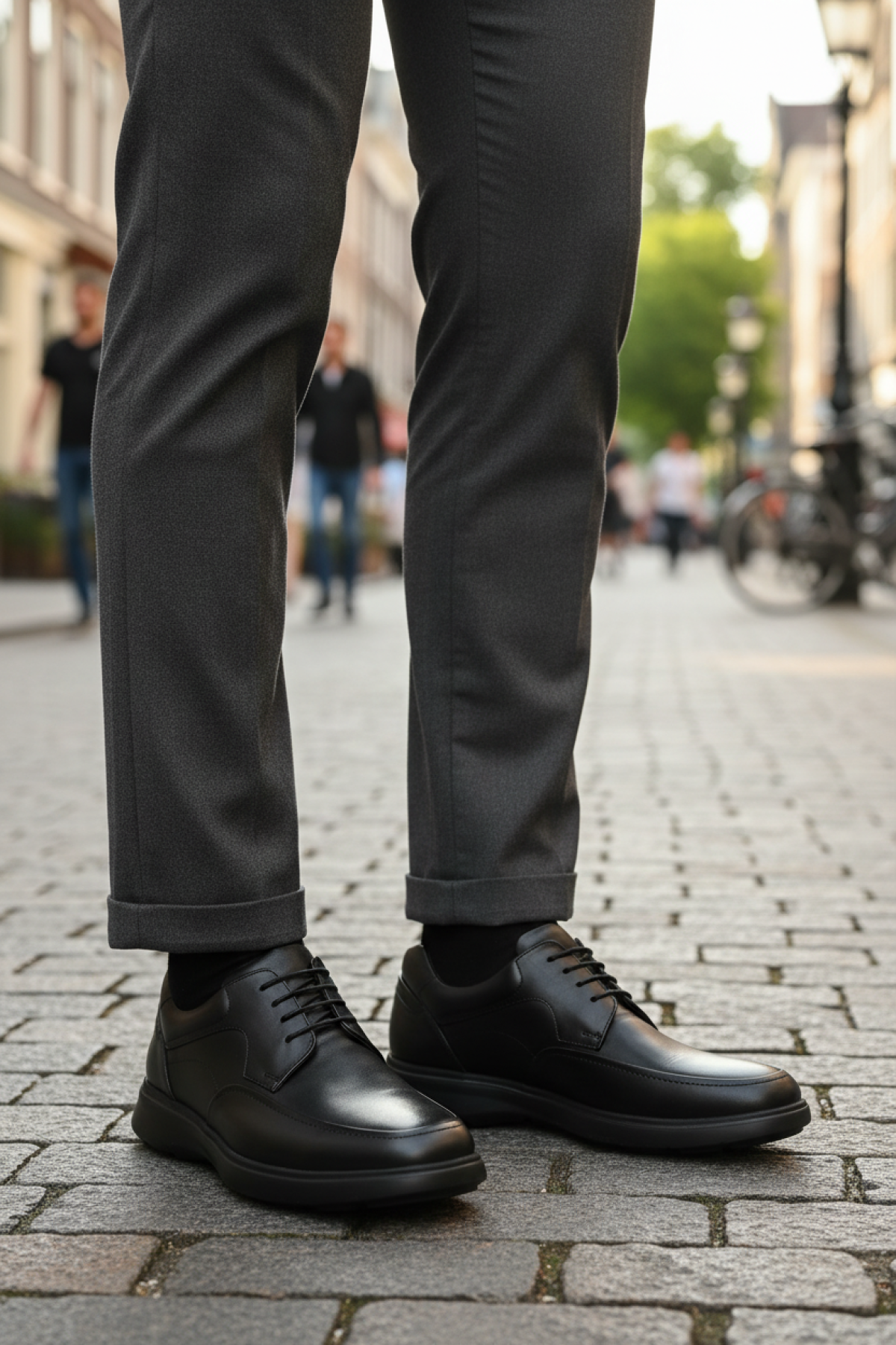 INCI LINDER 5PR Siyah Erkek Rahat Ayakkabı - Görsel 3