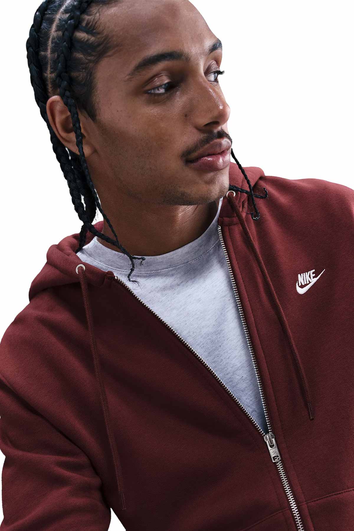 USA購入ナイキTHERMA-FIT オークランド レイダーズ　パーカーUS L M NK CLUB BB FZ HOODIE Bordo Erkek Fermuarlı Sweatshirt Fiyatları