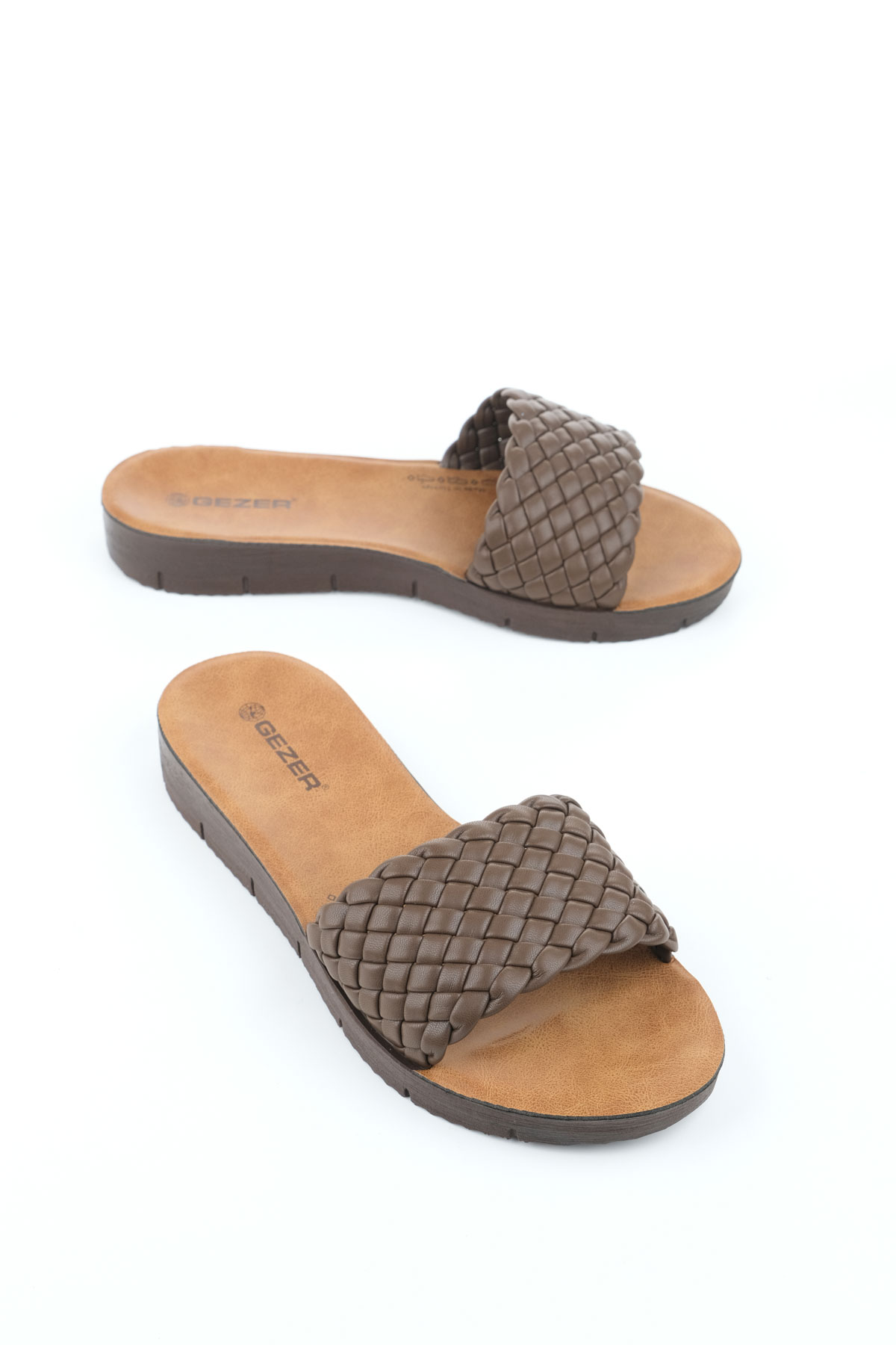 Yazlık Suni Deri Kadın Terlik - Görsel 2