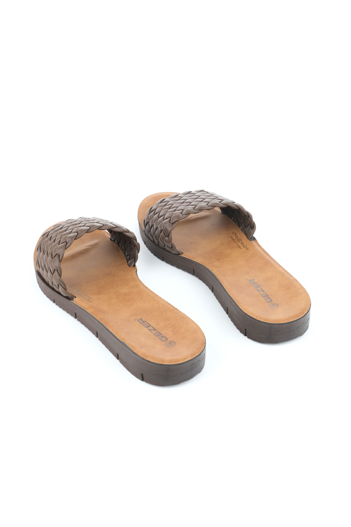 Yazlık Suni Deri Kadın Terlik - Görsel 5