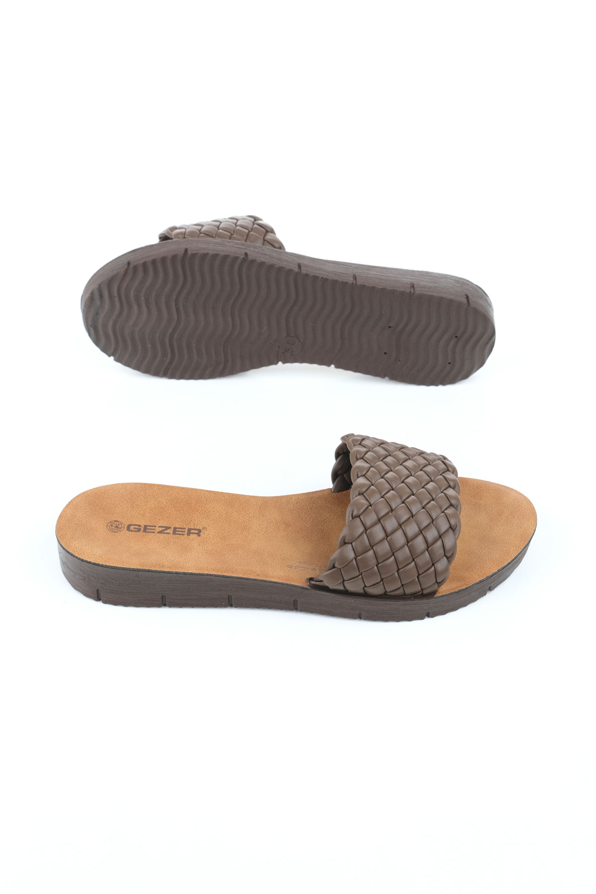 Yazlık Suni Deri Kadın Terlik - Görsel 6