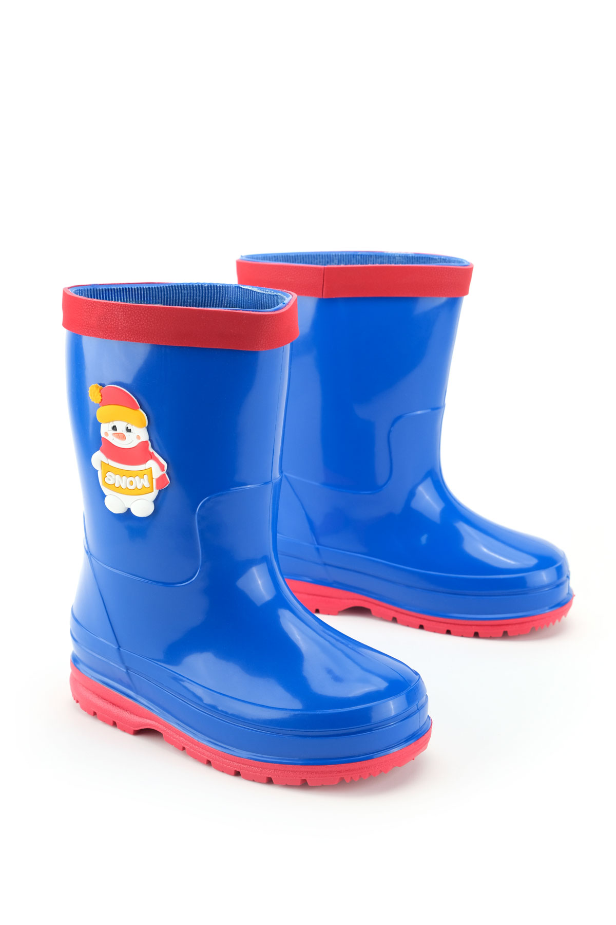 Erkek Çocuk Kışlık İçinde Çıkarılabilir Ek Çoraplı Su Geçirmez Yağmur Bot Çizme - Görsel 2