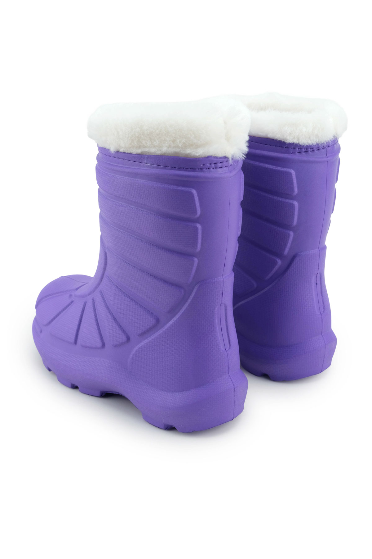 Kız Çocuk Kışlık Boğazdan Peluşlu İçi Sıcak Astarlı Su Geçirmez Yağmur Kar Bot Çizme - Görsel 5