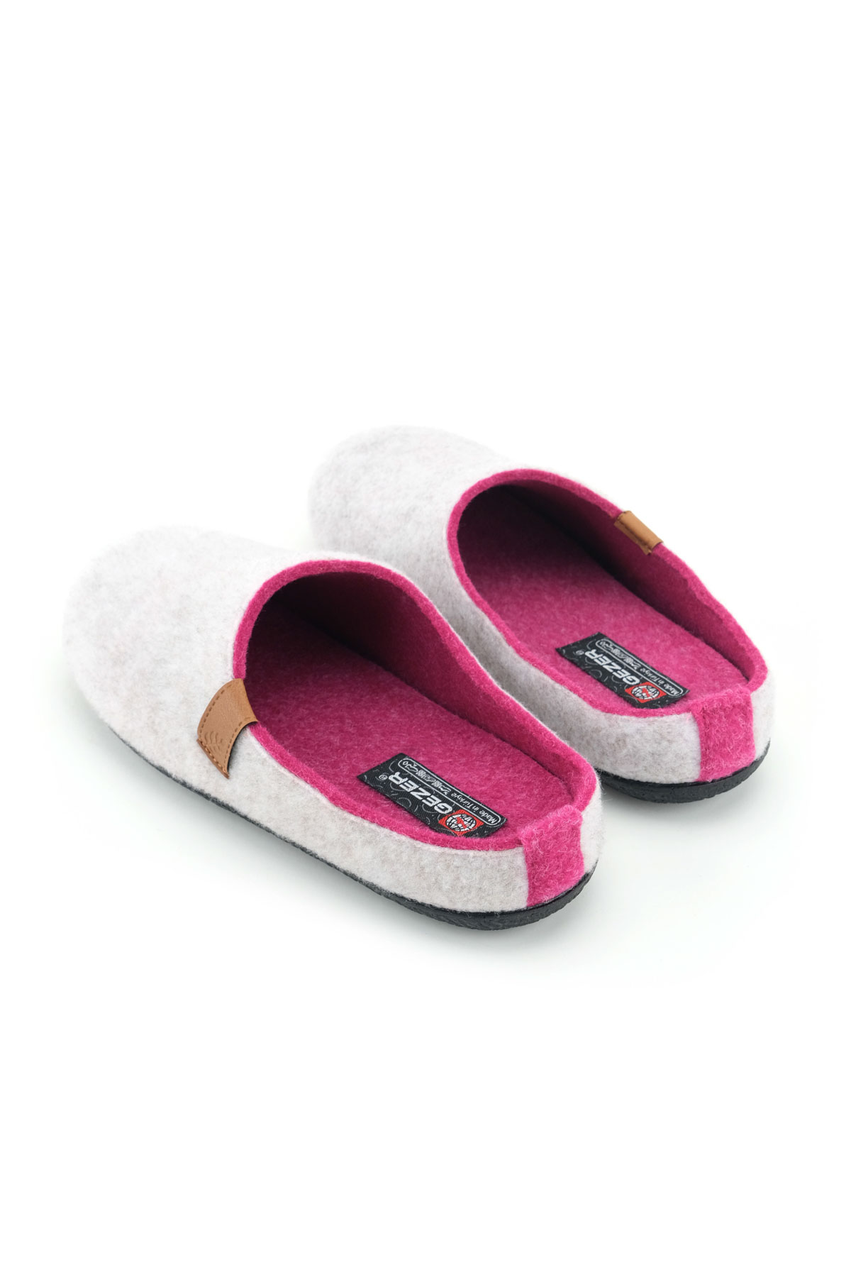 Gezer Gezer Beyaz Kışlık Çıkarılabilir Comfort Taban Kadın Ev Bahçe Terlik Sandalet & Terlik | Flo Beyaz - 5. görsel