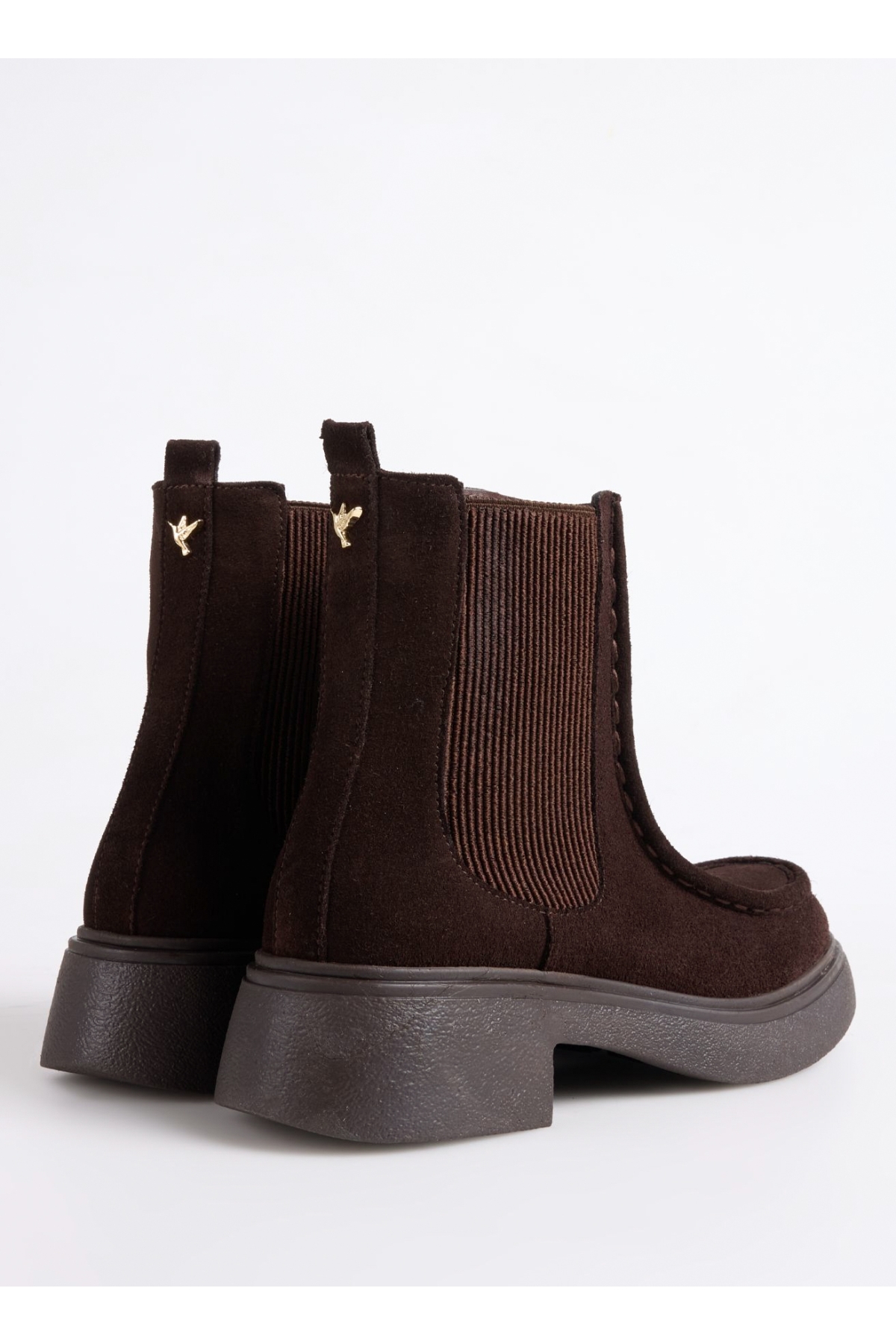 Fabrika Fabrika Kahverengi Kahve Kadın Bot D-MUDDY-CAMEO | Flo Kahverengi - 4. görsel