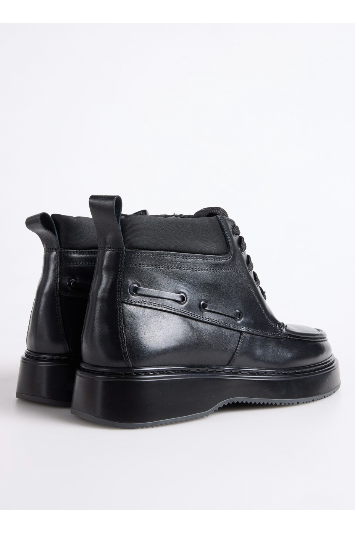 Fabrika Fabrika Siyah Erkek Bot SOREN-ARLO | Flo Siyah - 5. görsel
