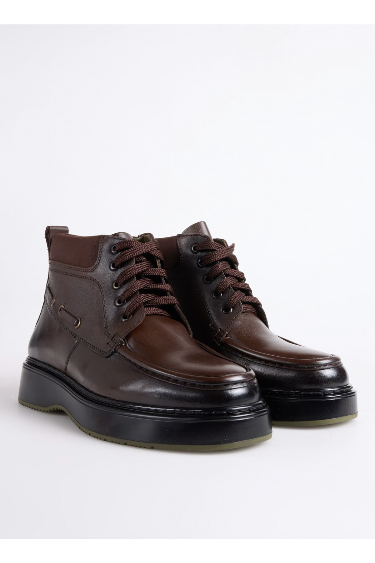 Fabrika Fabrika Kahverengi Kahve Erkek Bot SOREN-ARLO | Flo Kahverengi - 3. görsel
