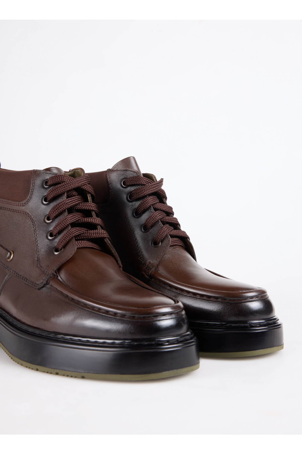 Fabrika Fabrika Kahverengi Kahve Erkek Bot SOREN-ARLO | Flo Kahverengi - 4. görsel