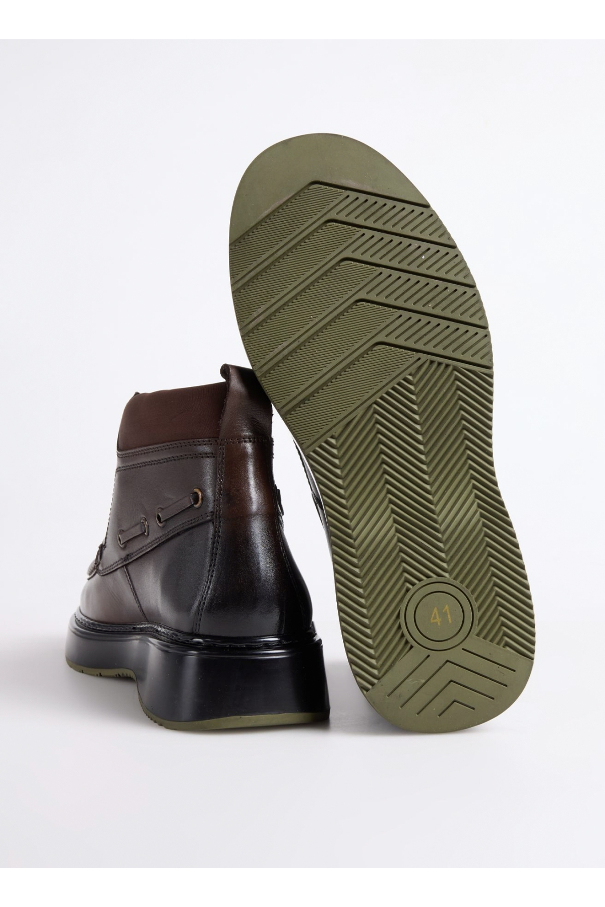 Fabrika Fabrika Kahverengi Kahve Erkek Bot SOREN-ARLO | Flo Kahverengi - 6. görsel