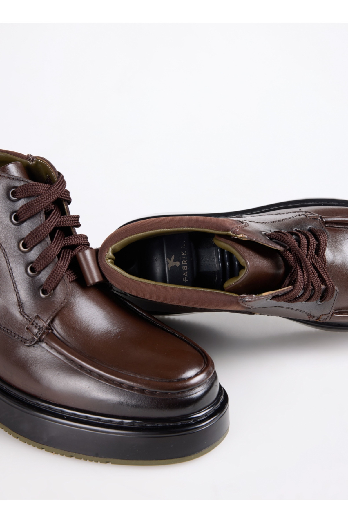 Fabrika Fabrika Kahverengi Kahve Erkek Bot SOREN-ARLO | Flo Kahverengi - 7. görsel