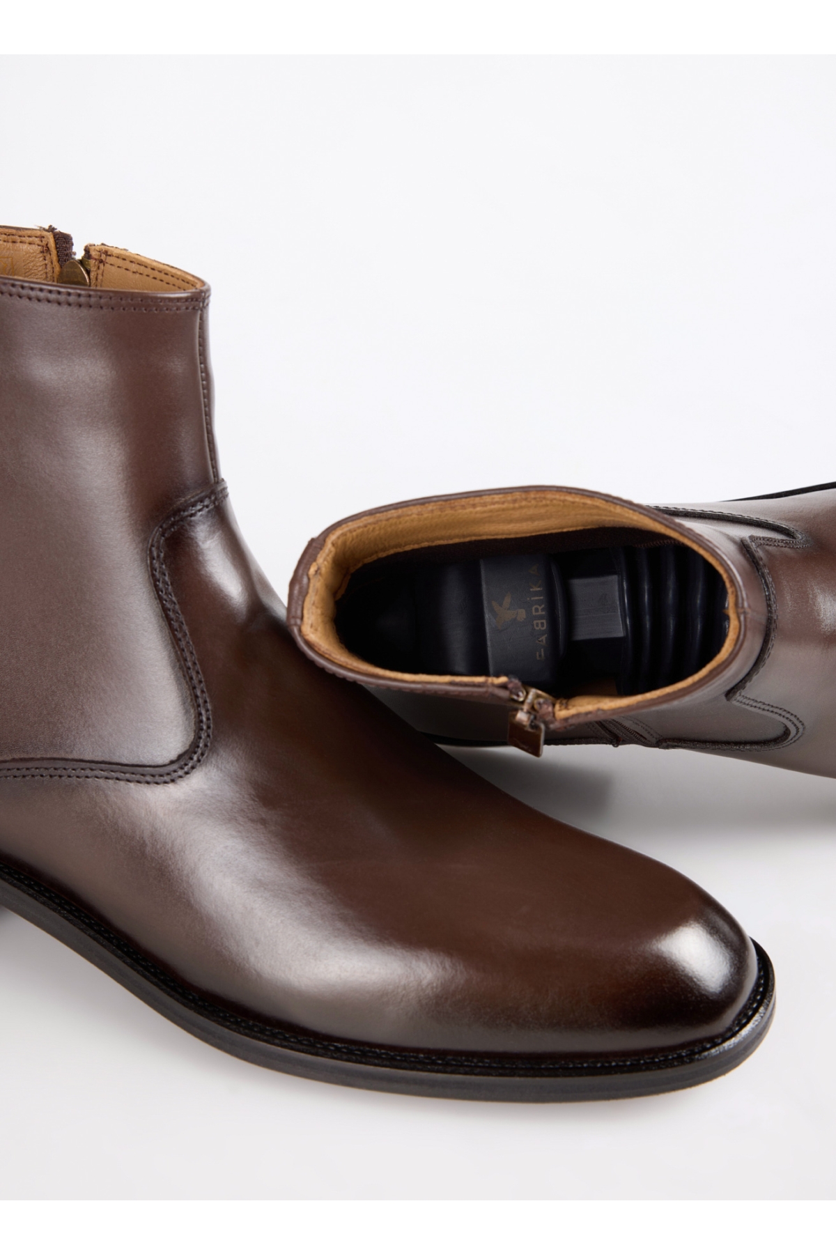 Fabrika Fabrika Kahverengi Kahve Erkek Bot KOST-GORSTAN | Flo Kahverengi - 7. görsel