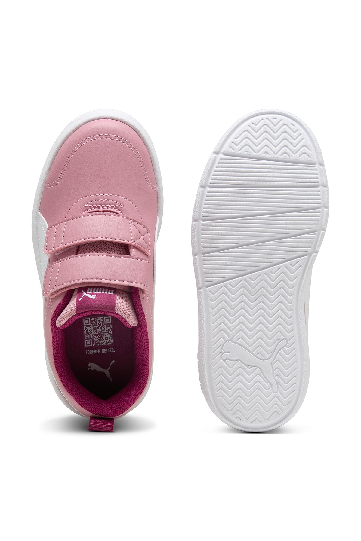 Courtflex V3 V Çocuk Pembe Sneaker - Görsel 6