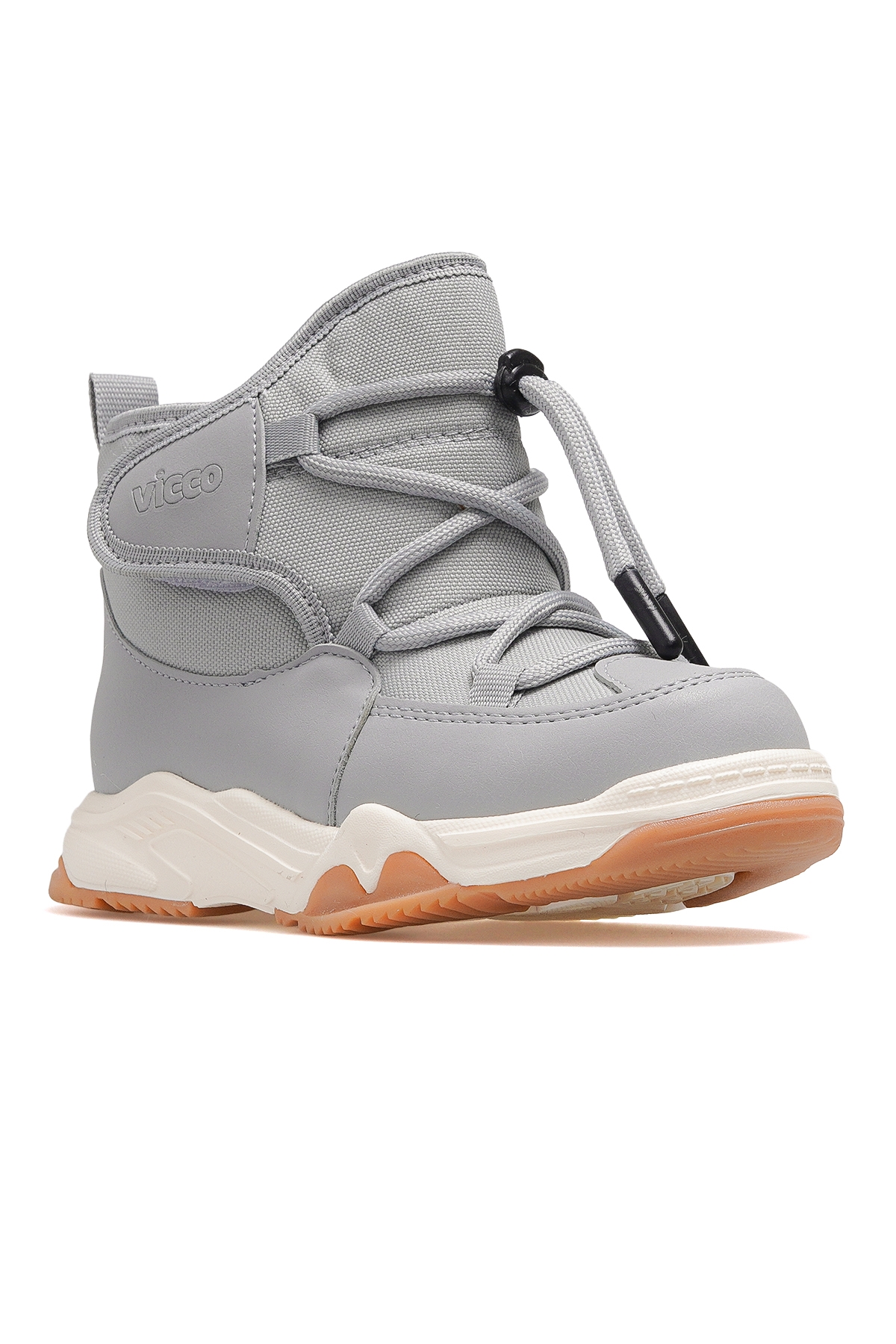 Bull Erkek Çocuk Kürklü Hafif Taban Günlük Bot 25k 946.434 Pe Gri - Görsel 5