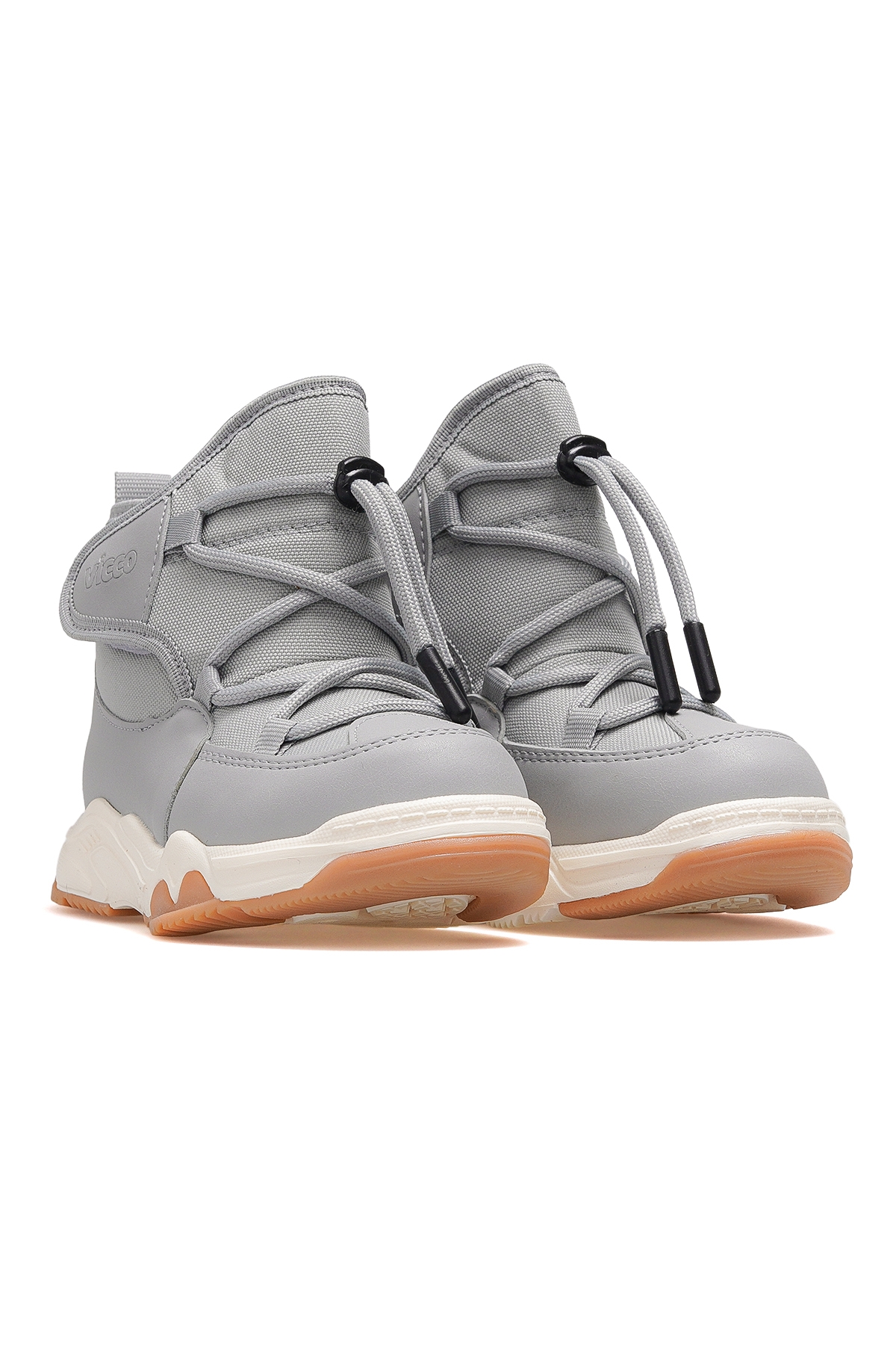 Bull Erkek Çocuk Kürklü Hafif Taban Günlük Bot 25k 946.434 Pe Gri - Görsel 6