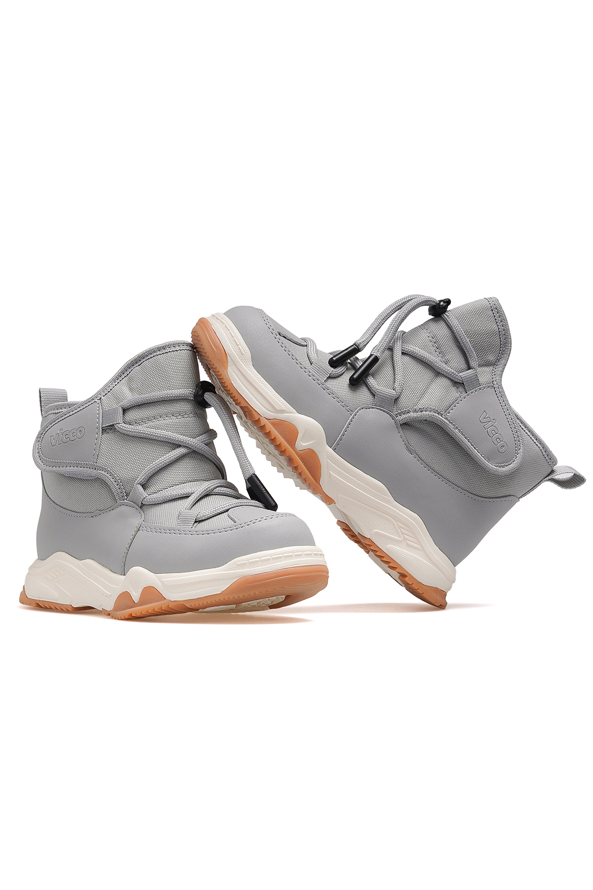 Bull Erkek Çocuk Kürklü Hafif Taban Günlük Bot 25k 946.434 Pe Gri - Görsel 7