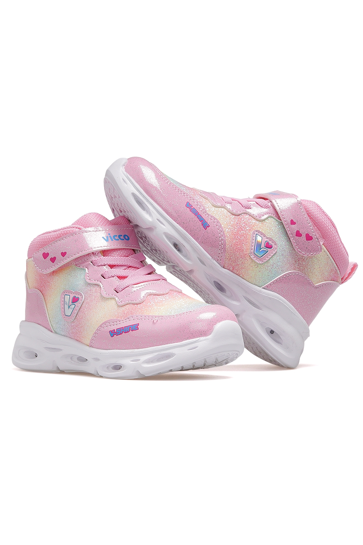 Poni Kız Çocuk Işıklı Hafif Bot 25k 946.430 Pk Pembe - Görsel 7