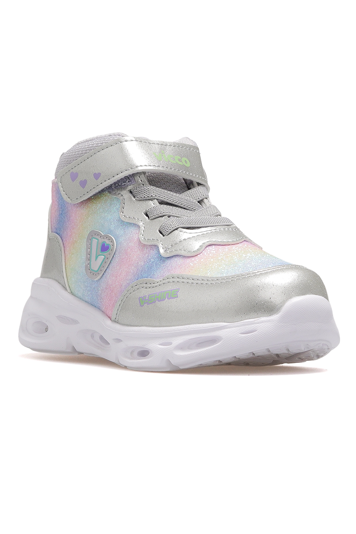 Poni Kız Çocuk Işıklı Hafif Bot 25k 946.430 Pk Gümüş - Görsel 5