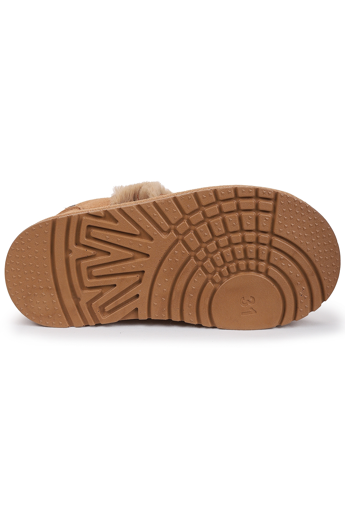 Parva Bağcıklı Kız Çocuk Günlük Spor Bot Ayakkabı Taba - Görsel 6