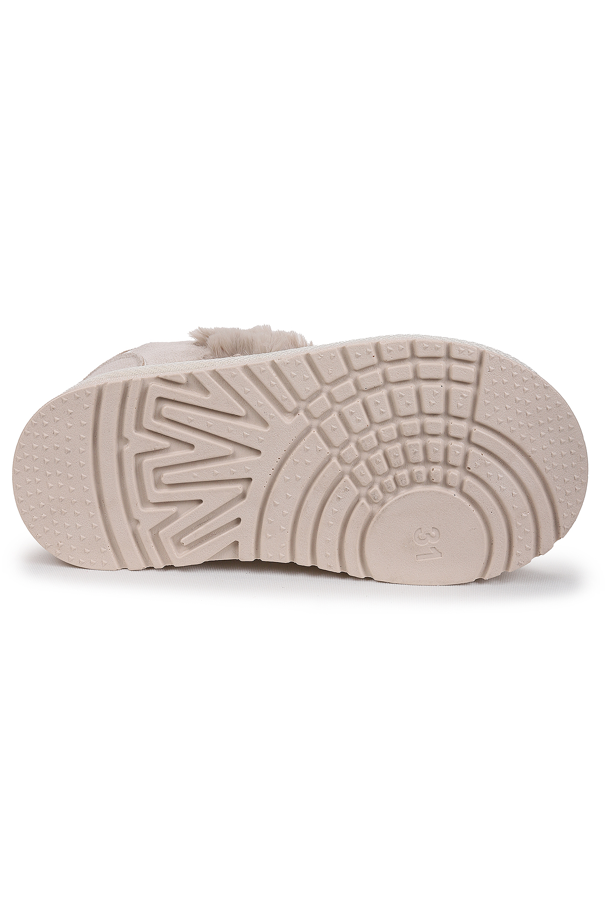 Parva Bağcıklı Kız Çocuk Günlük Spor Bot Ayakkabı Bej - Görsel 6