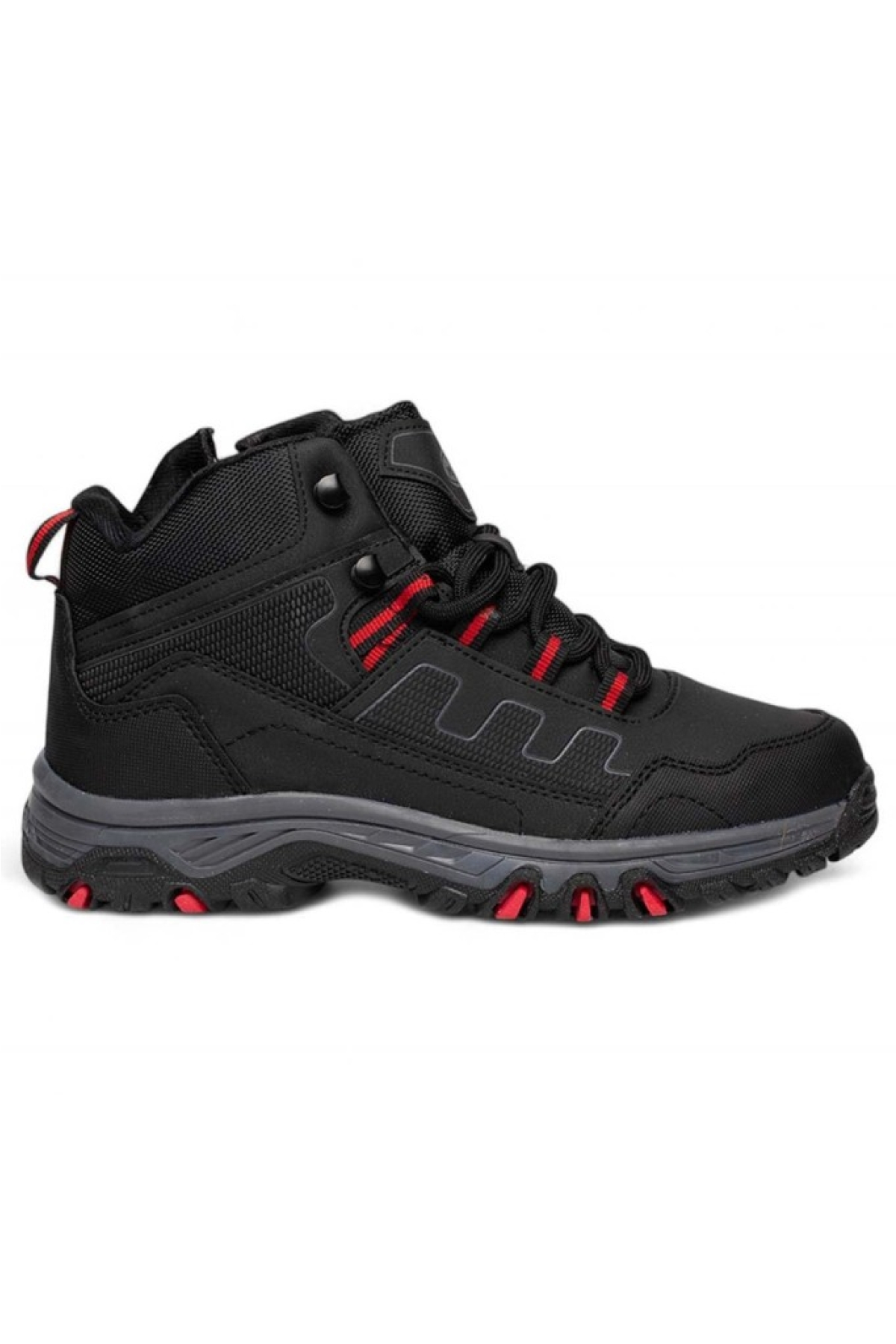 Magg Poınt 888-26 Deri Anatomik Bot Siyah Kırmızı 36-40 - Görsel 3