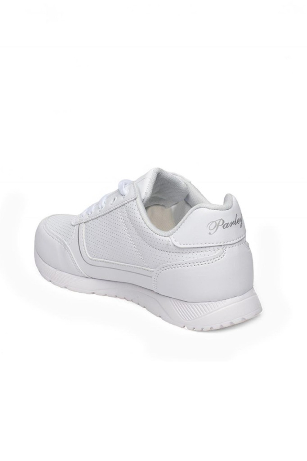 256-26 Deri Anatomik Bağcıklı Kadın Sneaker - Görsel 4