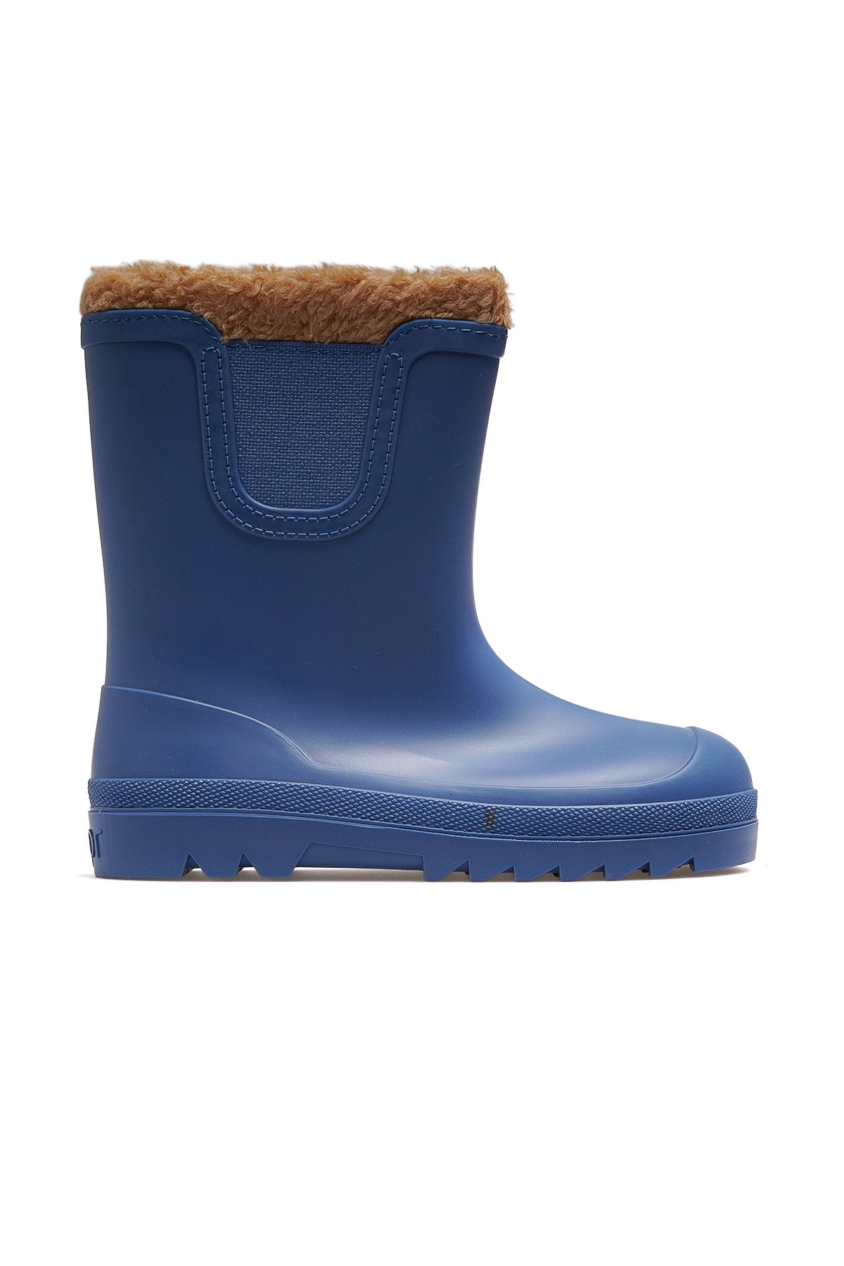 Verona Borreguito Unısex Çocuk Kürklü Su Geçirmez Çizme 25k W10340 Mavi - Görsel 2