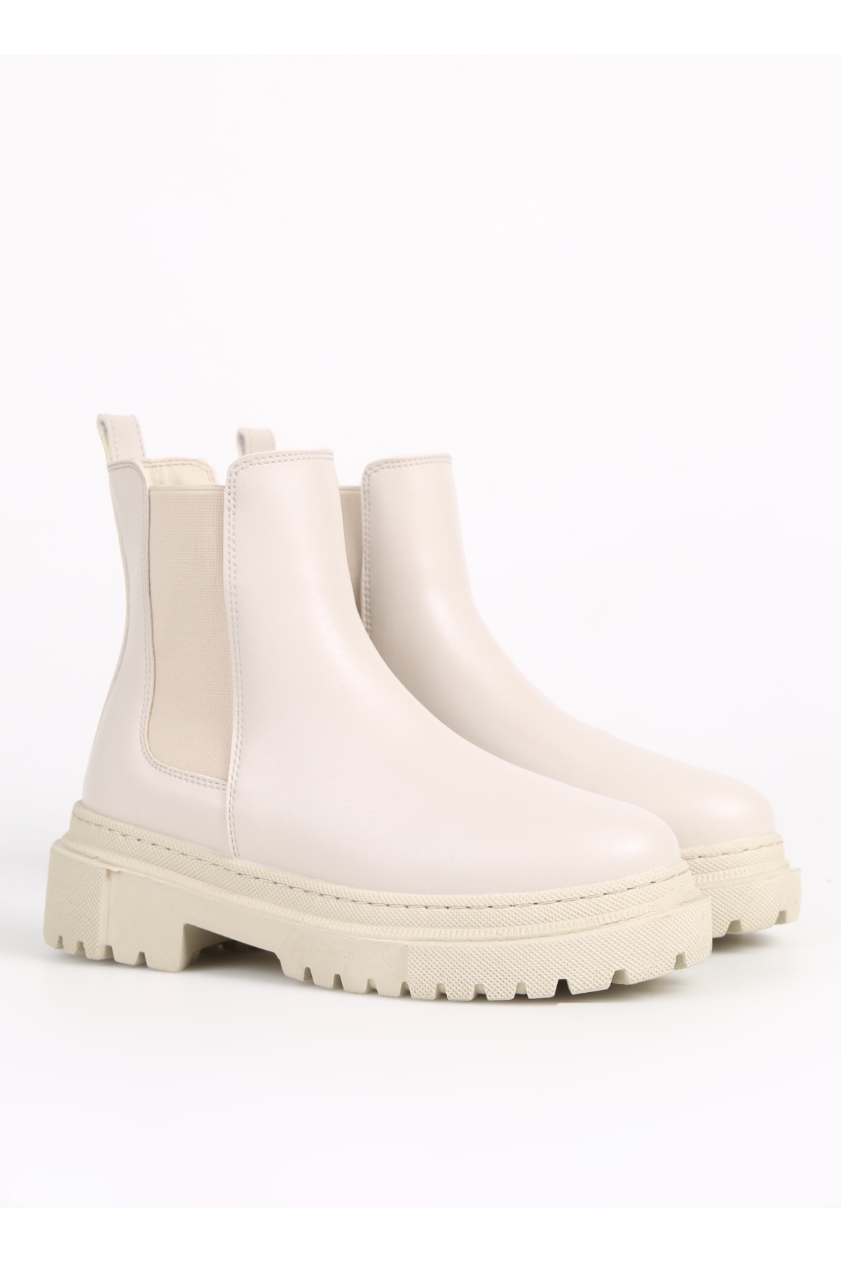 Fabrika Fabrika Bej Ekru Kadın Bot CASERTA NEW | Flo Bej - 3. görsel