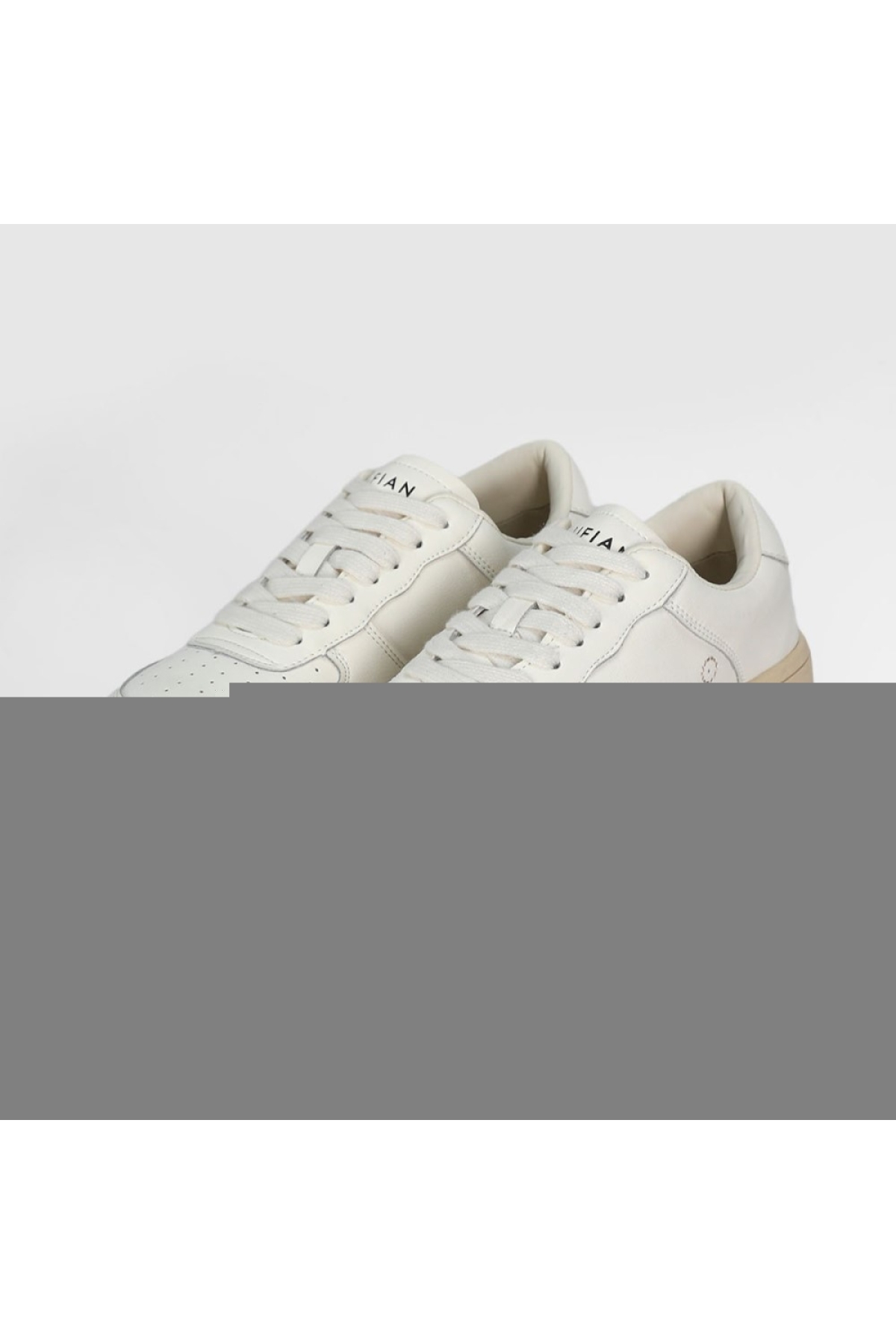 Lufıan Natalı Beyaz Deri Kadın Spor Ayakkabı 122230041 - Görsel 3