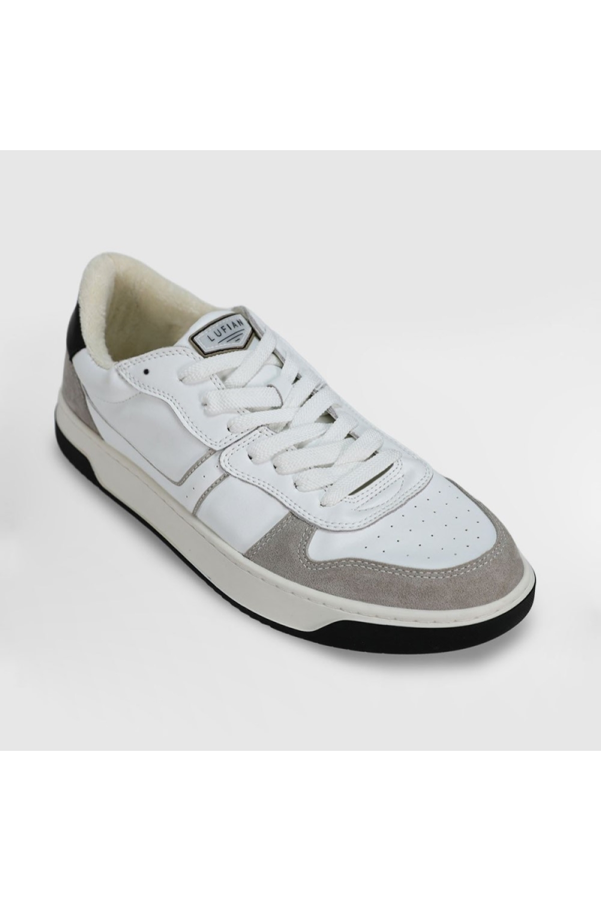 Lufıan Jack Erkek Deri Beyaz Spor Ayakkabı 112230229 - Görsel 3