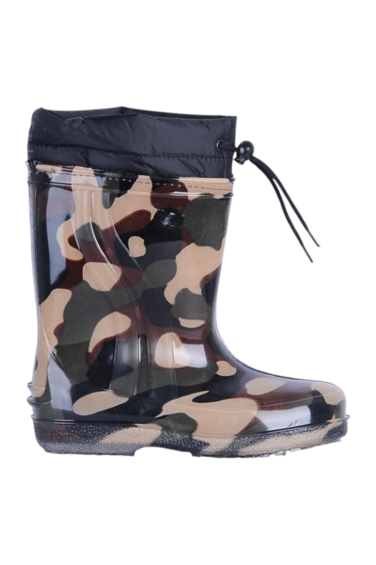 Skuaıter Haki Paraşüt Termal Kürklü Erkek Çocuk Çizme Bot - Görsel 2