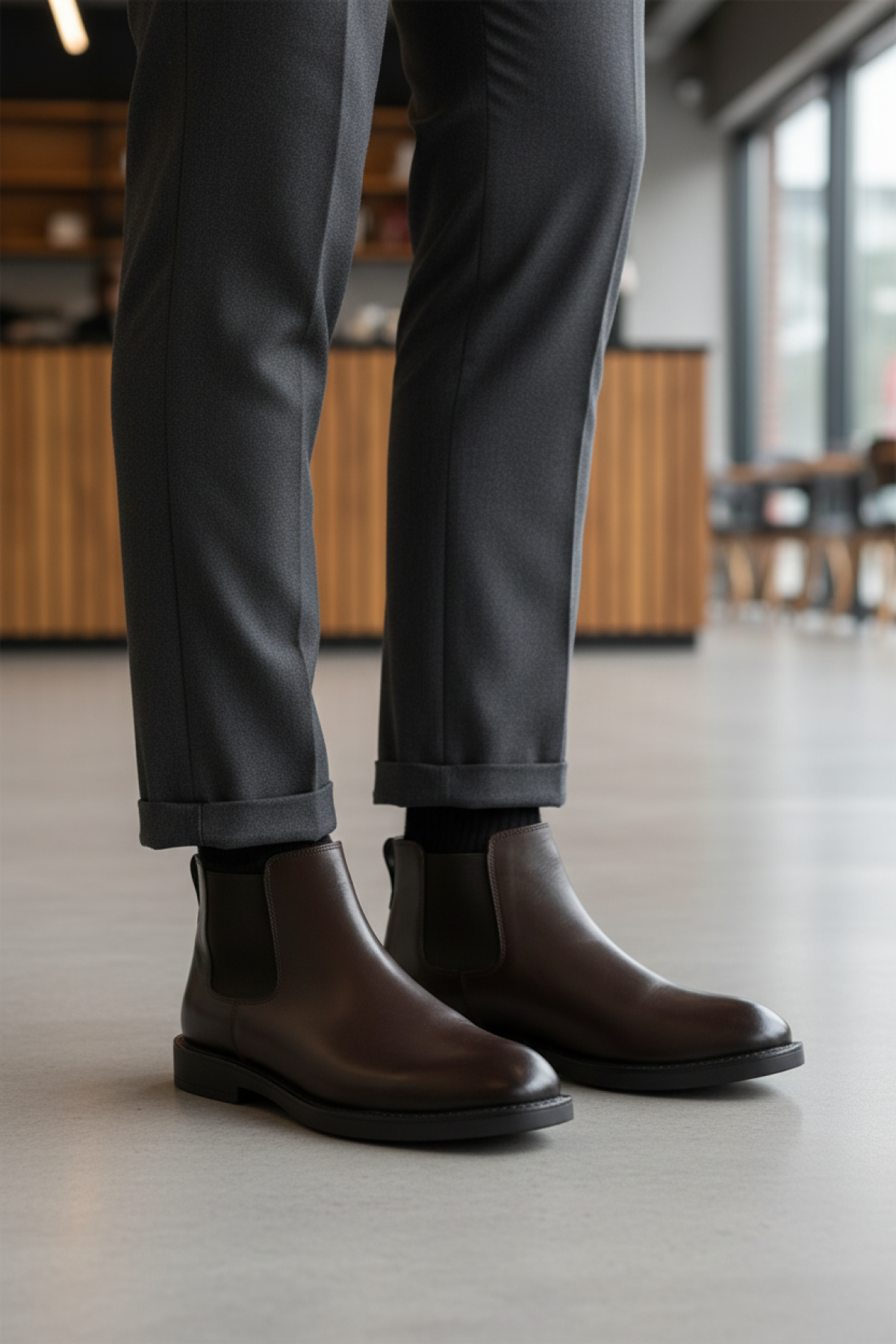 Polaris 5 Nokta 107715.M 4PR Kahverengi Erkek Bot - Görsel 3