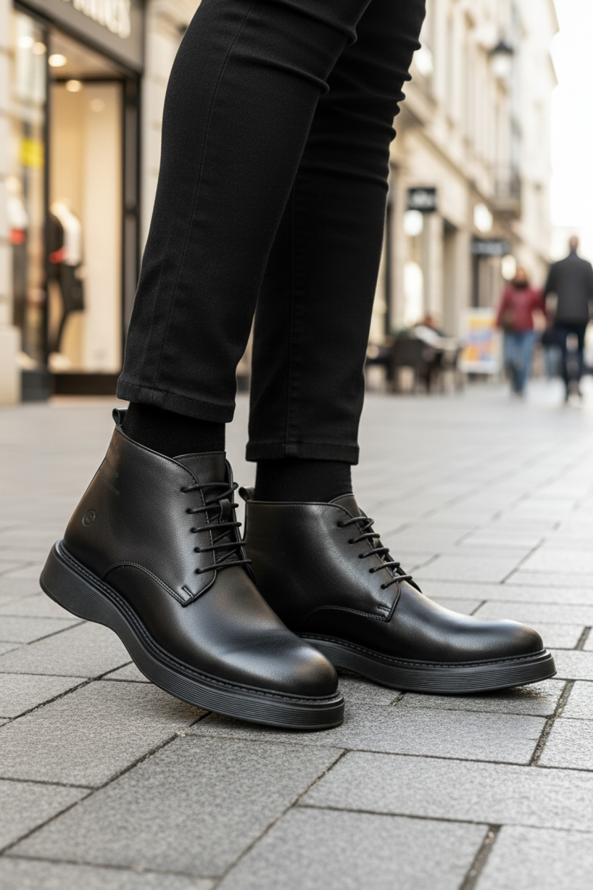 İnci INCI RONS 4PR Siyah Erkek Klasik Bot - Görsel 3