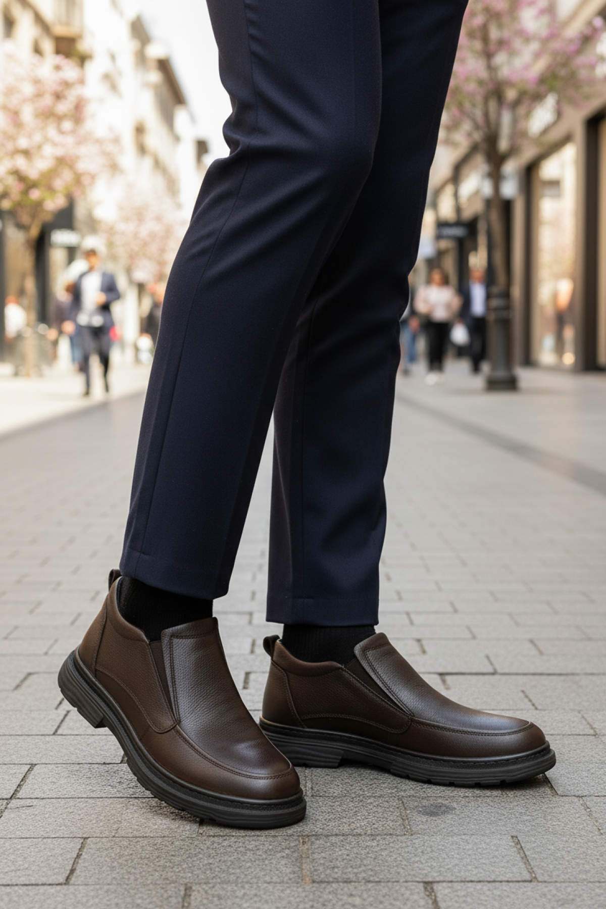 Polaris 5 Nokta 107705.M 4PR Kahverengi Erkek Bot - Görsel 3