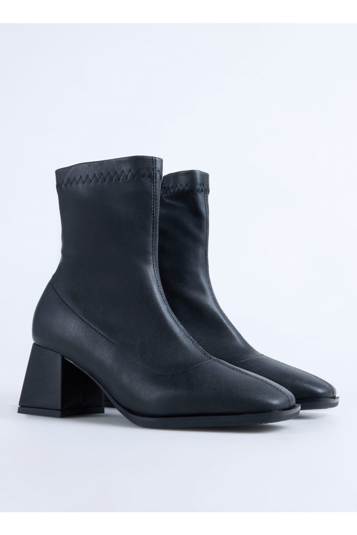 F By Fabrika F By Fabrika Siyah Kadın Topuklu Bot FOLEY | Flo Siyah - 3. görsel