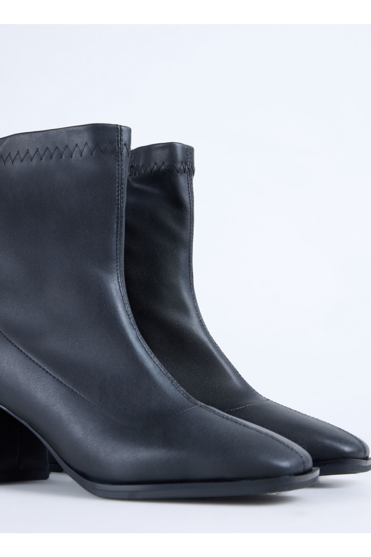 F By Fabrika F By Fabrika Siyah Kadın Topuklu Bot FOLEY | Flo Siyah - 6. görsel