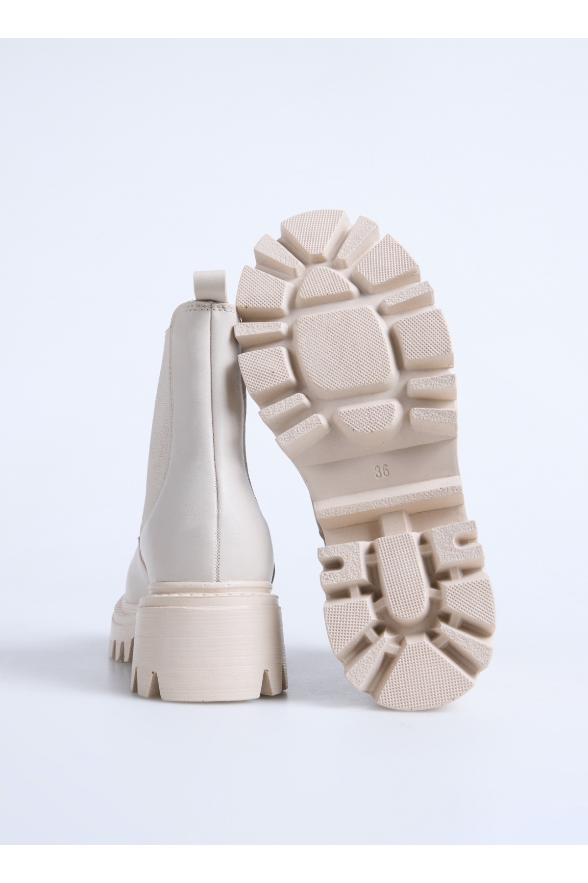 F By Fabrika F By Fabrika Bej Kadın Bot BOKIN | Flo Bej - 5. görsel