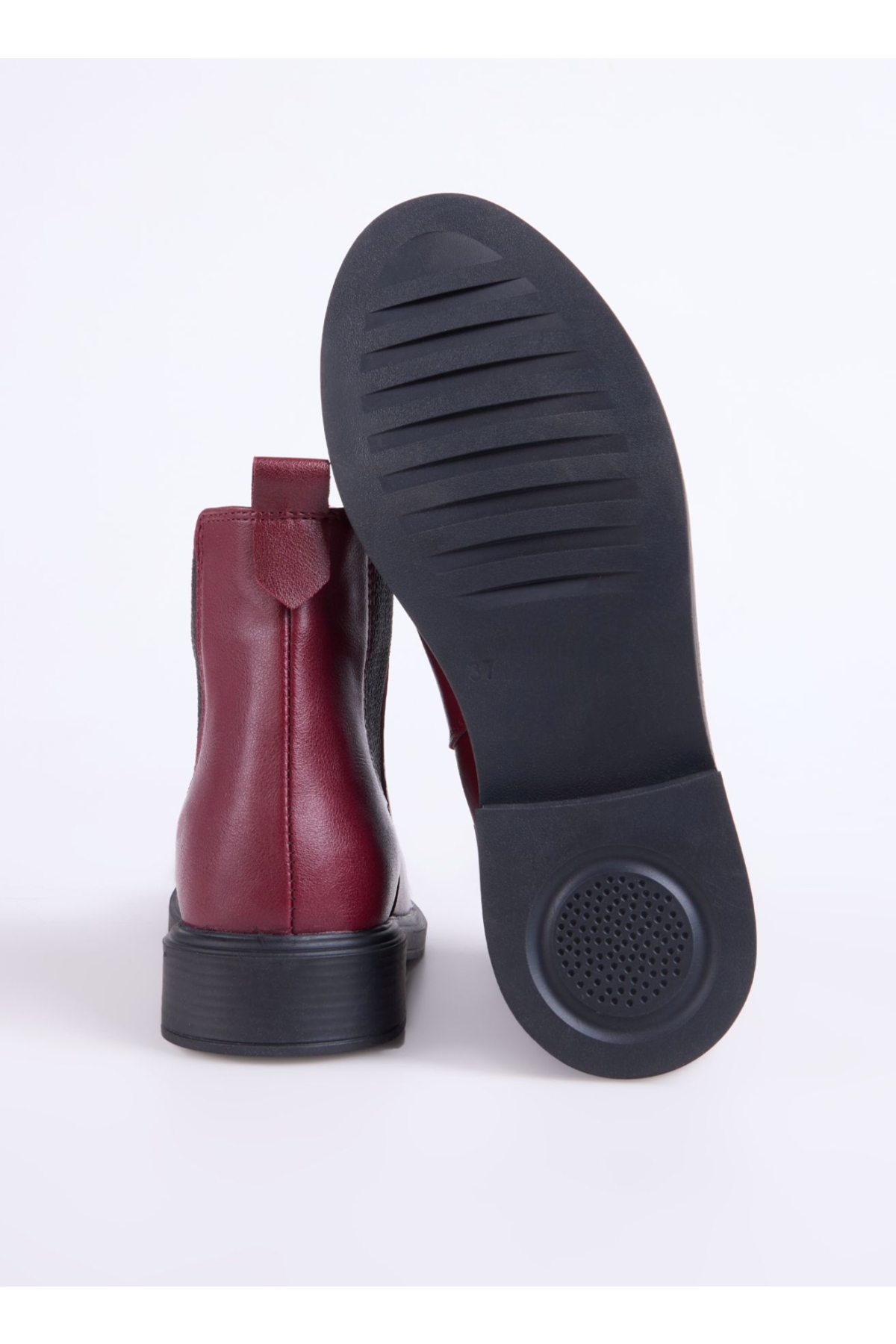 Fabrika Fabrika Bordo Kadın Bot FALLON-BARREN | Flo Bordo - 5. görsel