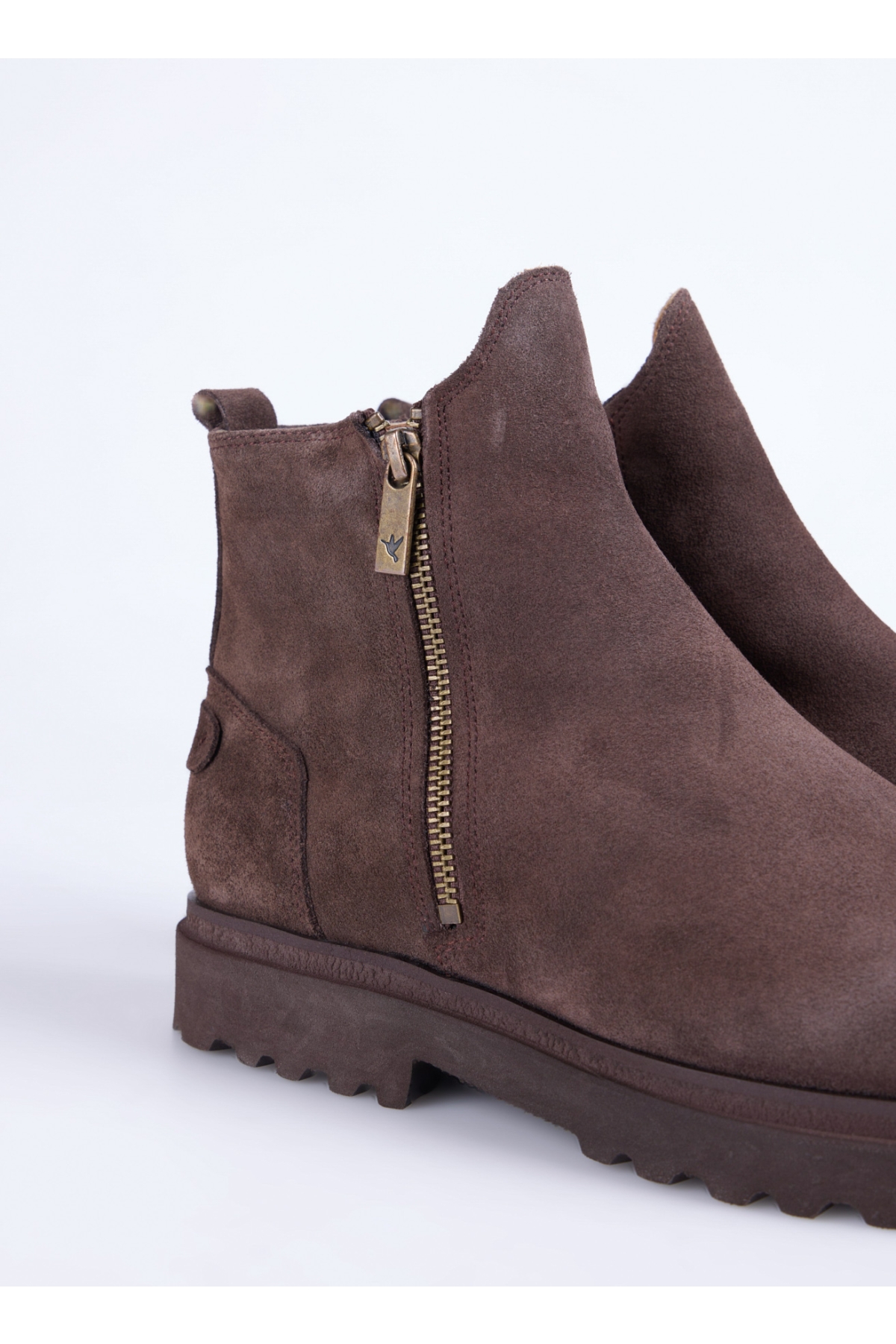 Fabrika Fabrika Kahverengi Kahve Erkek Bot YODER-DEWEY-SUET | Flo Kahverengi - 4. görsel