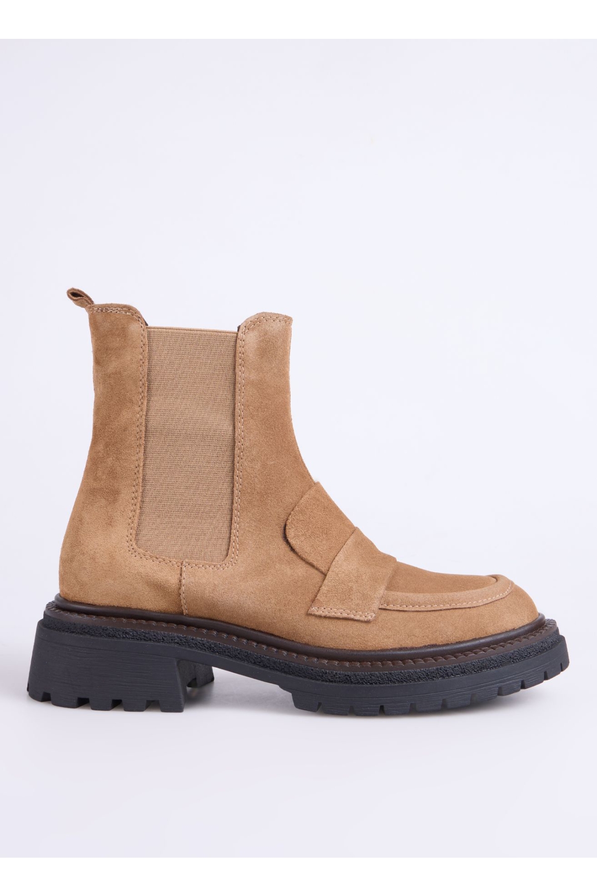 Fabrika Fabrika Kahverengi Camel Kadın Bot D-DRINA | Flo Kahverengi - 2. görsel