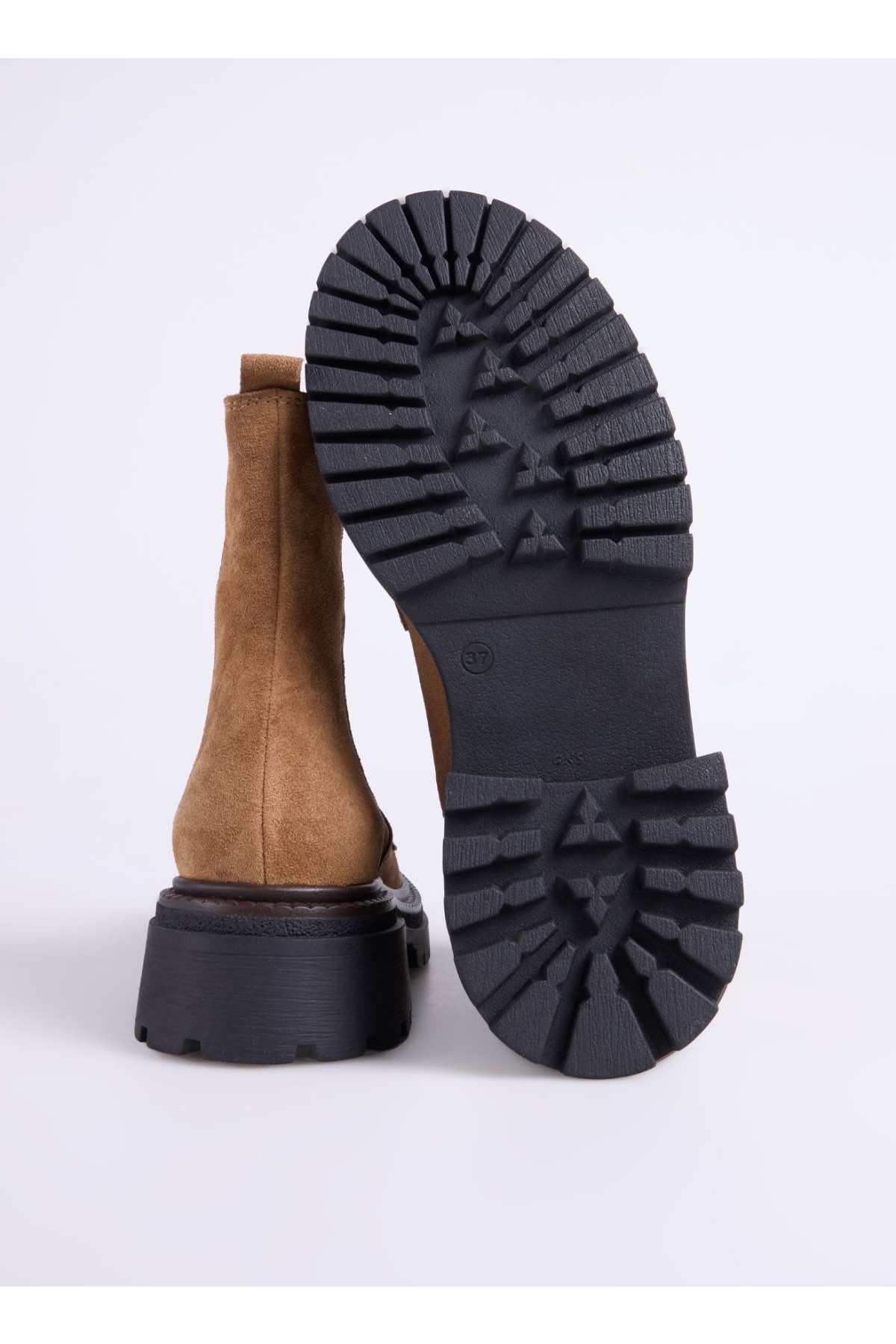 Fabrika Fabrika Kahverengi Camel Kadın Bot D-DRINA | Flo Kahverengi - 5. görsel