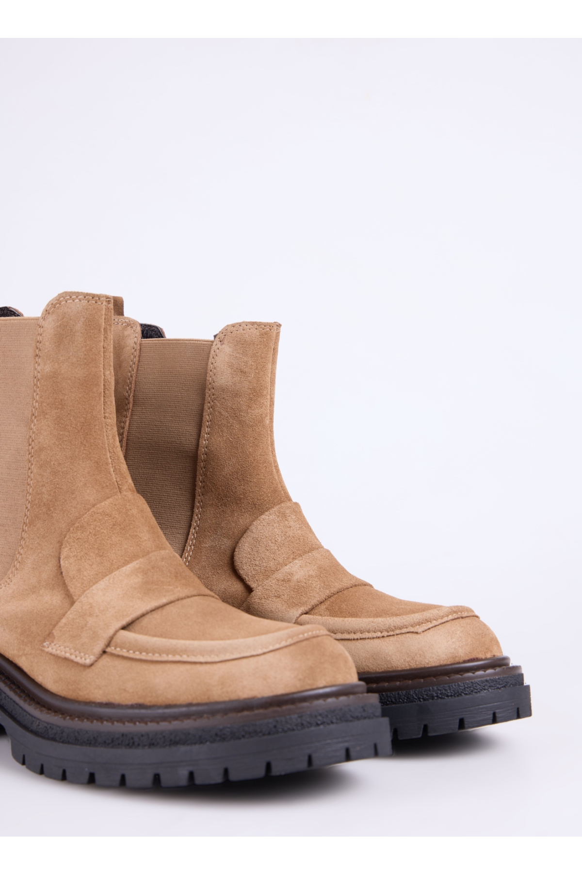 Fabrika Fabrika Kahverengi Camel Kadın Bot D-DRINA | Flo Kahverengi - 6. görsel