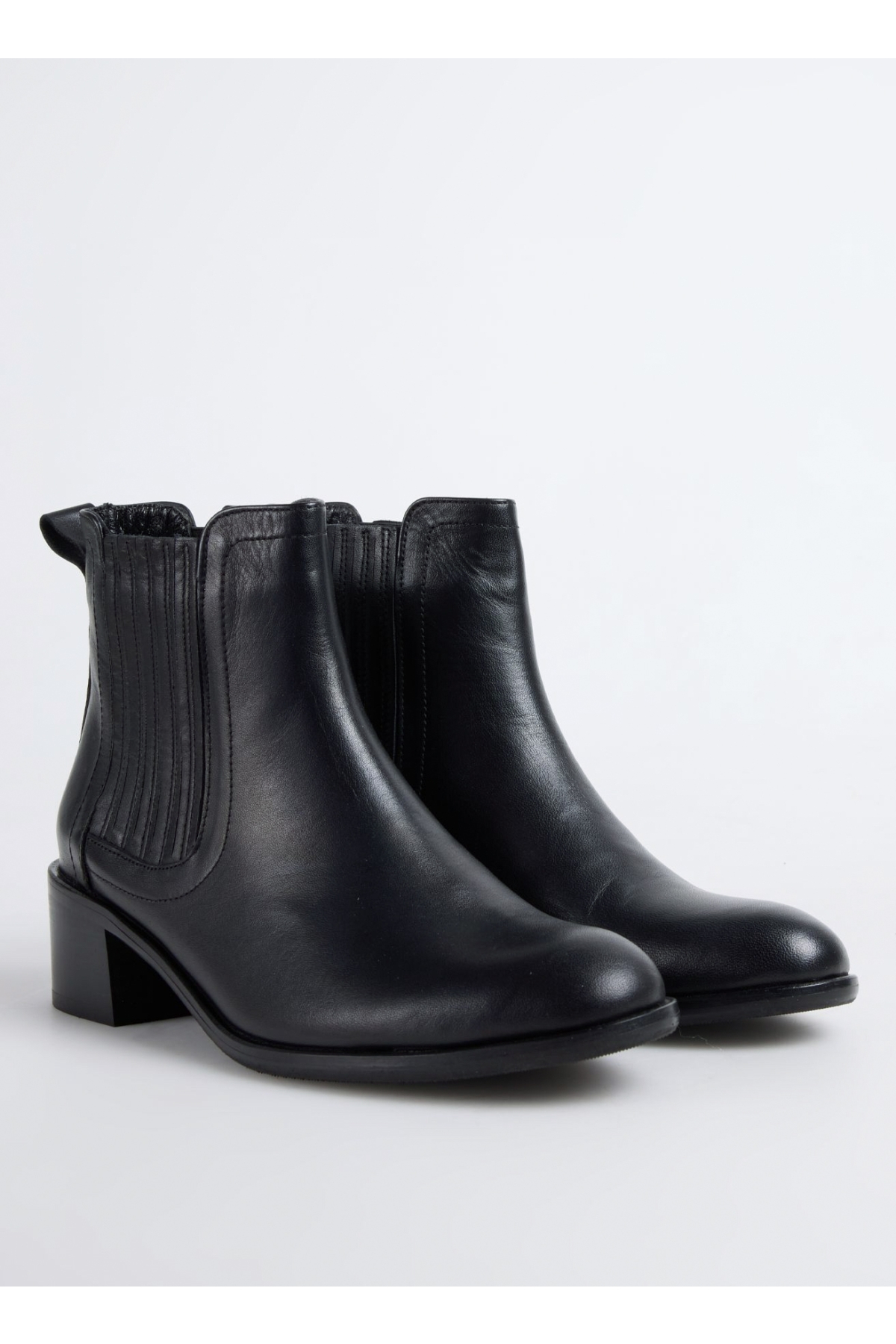 Fabrika Fabrika Deri Siyah Kadın Bot D-DONATA | Flo Siyah - 3. görsel
