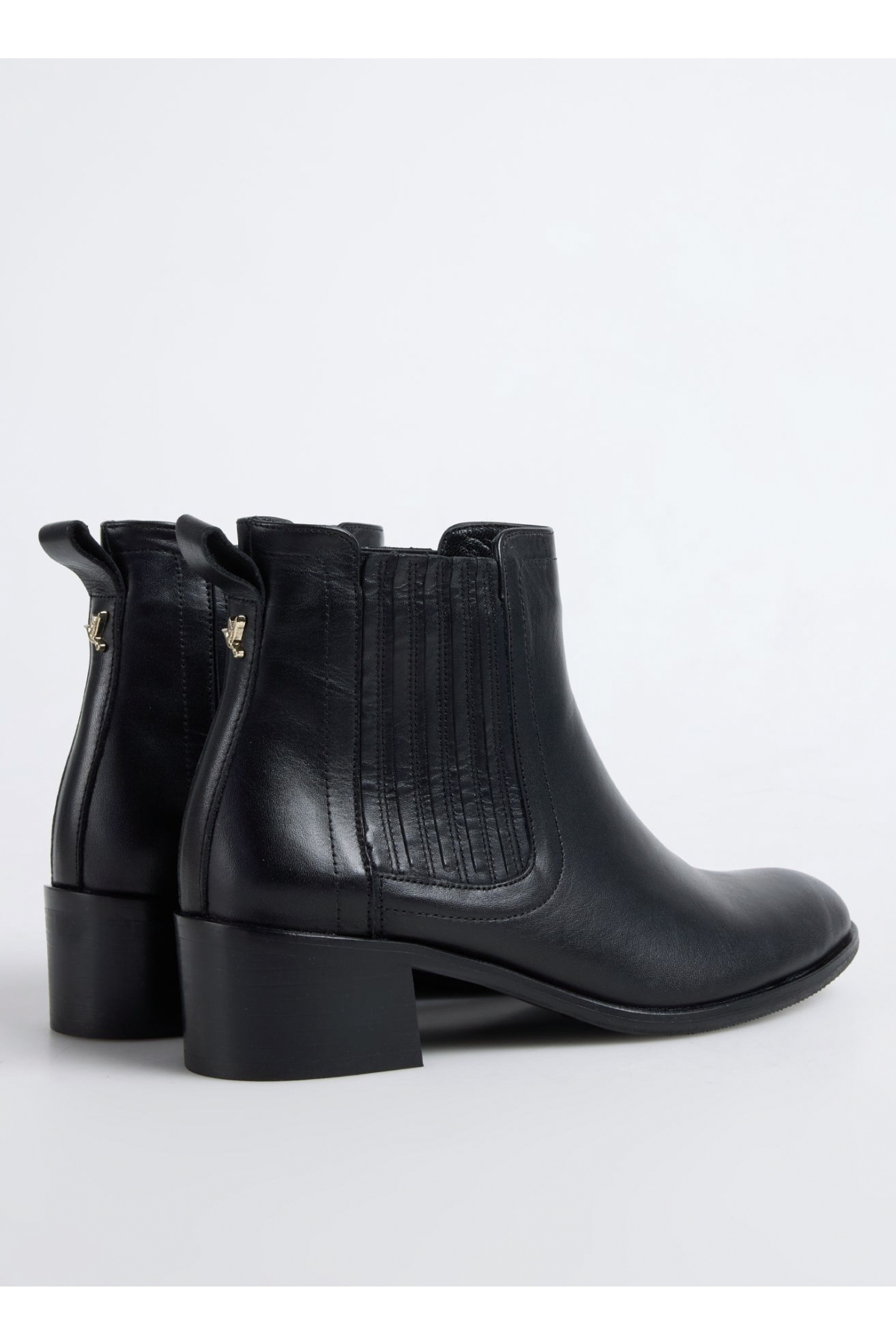 Fabrika Fabrika Deri Siyah Kadın Bot D-DONATA | Flo Siyah - 4. görsel