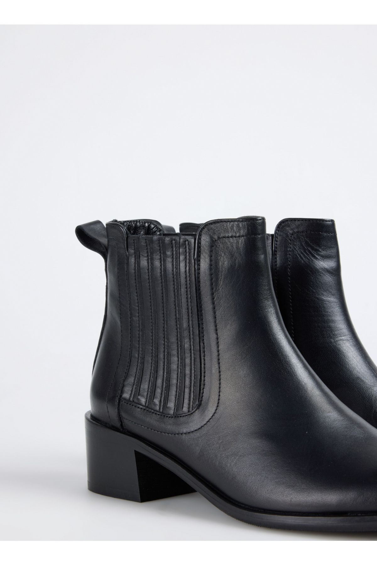 Fabrika Fabrika Deri Siyah Kadın Bot D-DONATA | Flo Siyah - 6. görsel