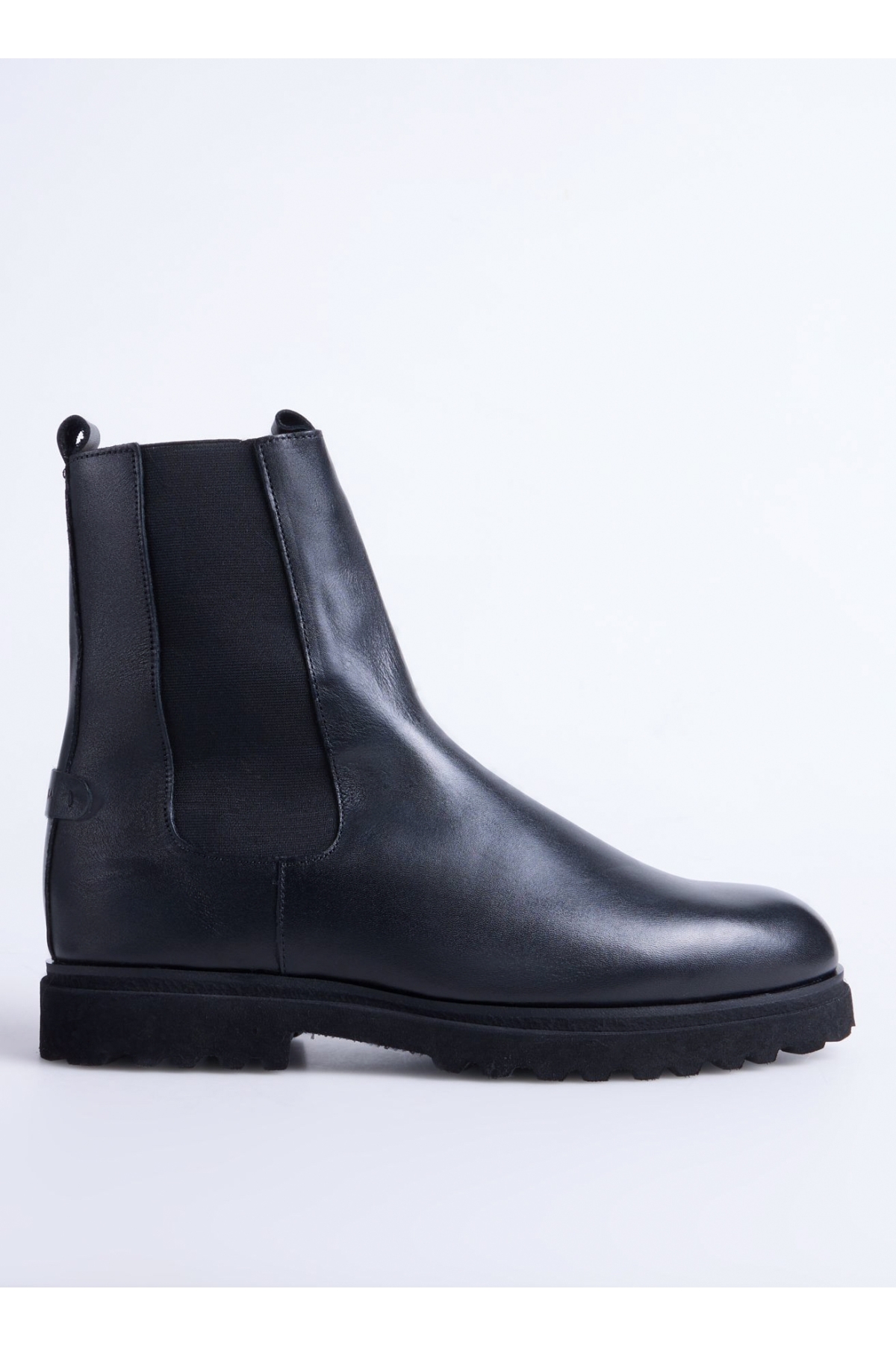 Fabrika Fabrika Siyah Erkek Deri Bot YODER-BOWEN | Flo Siyah - 2. görsel