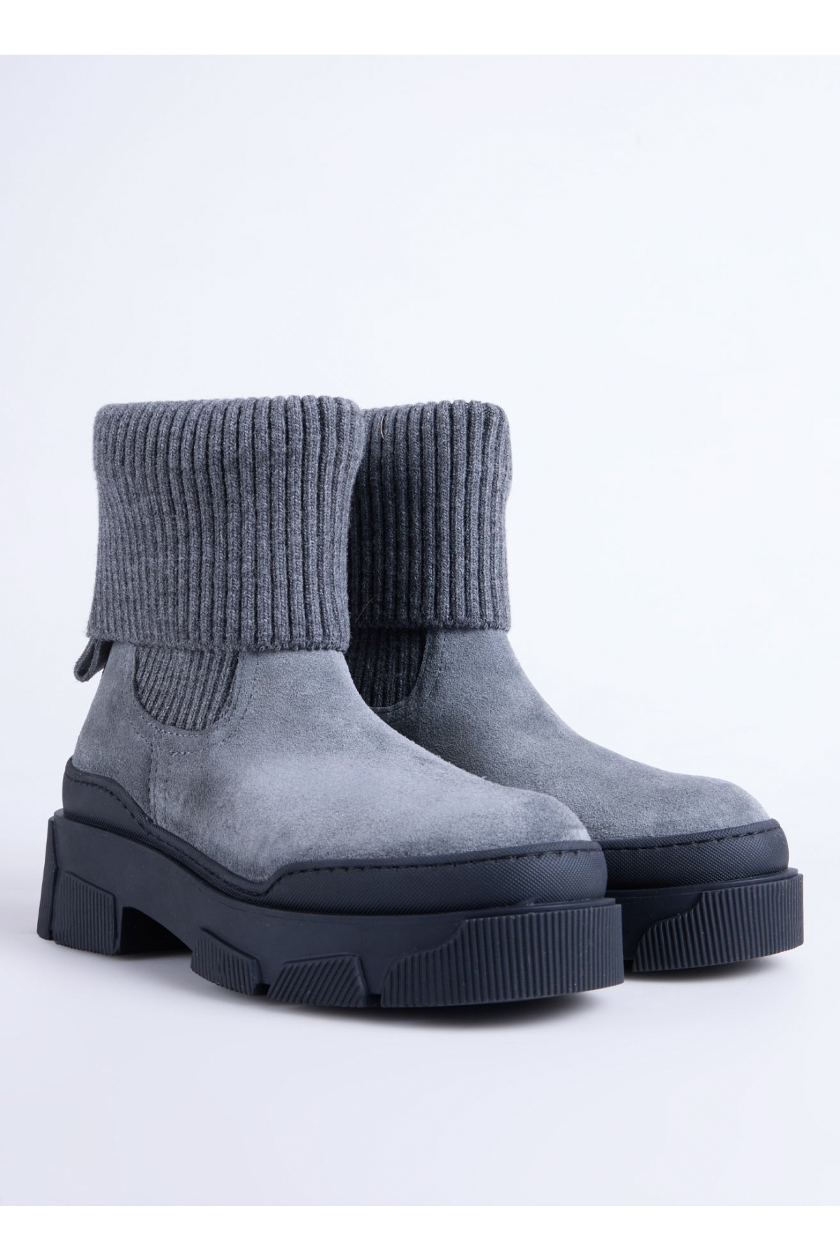 Fabrika Fabrika Gri Antrasit Kadın Bot D-ELODIA | Flo Gri - 3. görsel