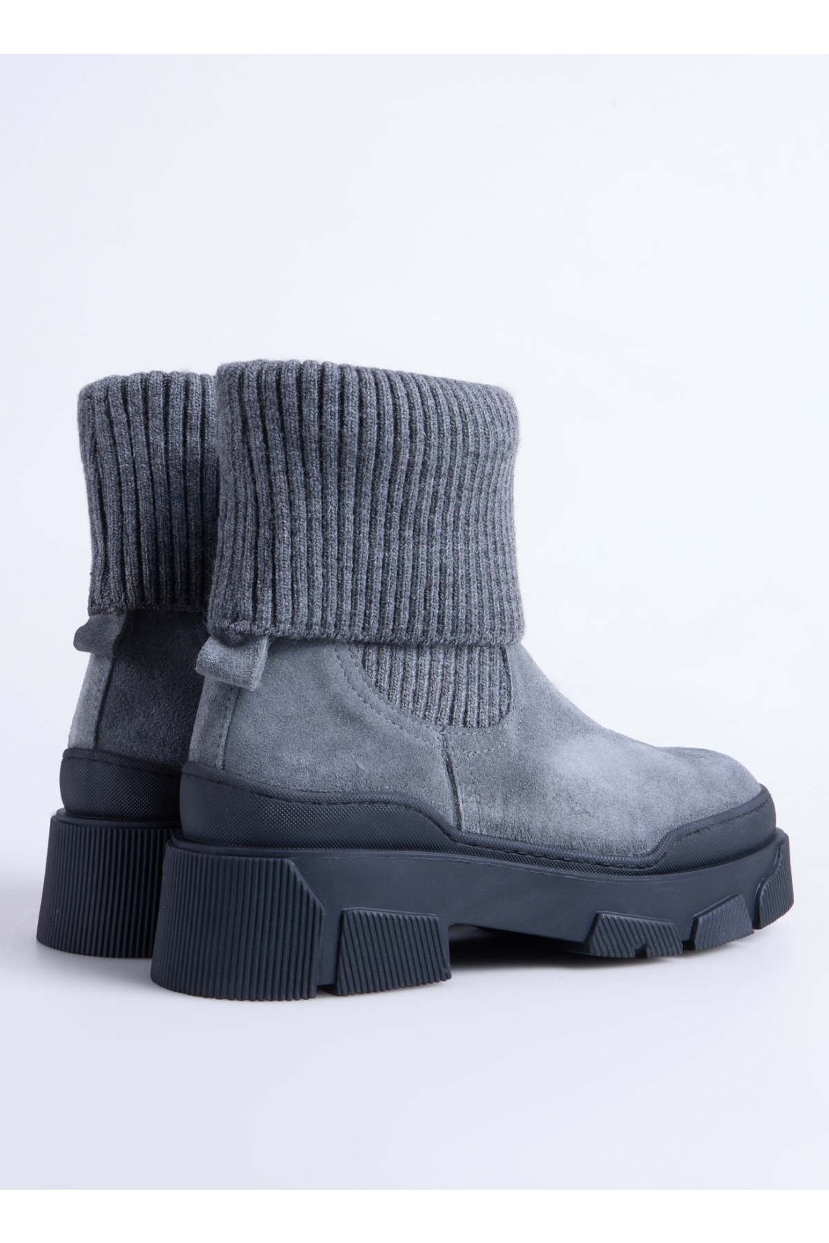 Fabrika Fabrika Gri Antrasit Kadın Bot D-ELODIA | Flo Gri - 4. görsel