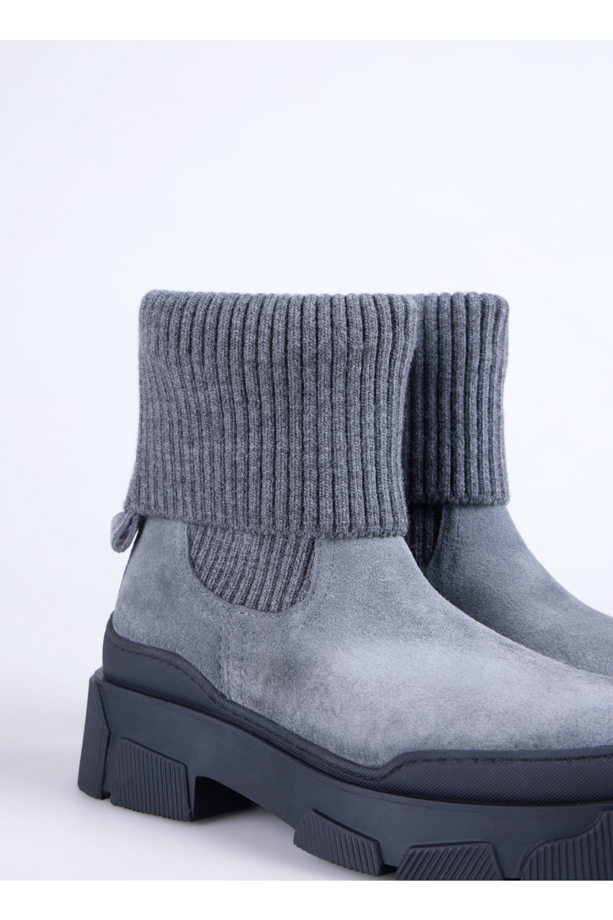 Fabrika Fabrika Gri Antrasit Kadın Bot D-ELODIA | Flo Gri - 6. görsel